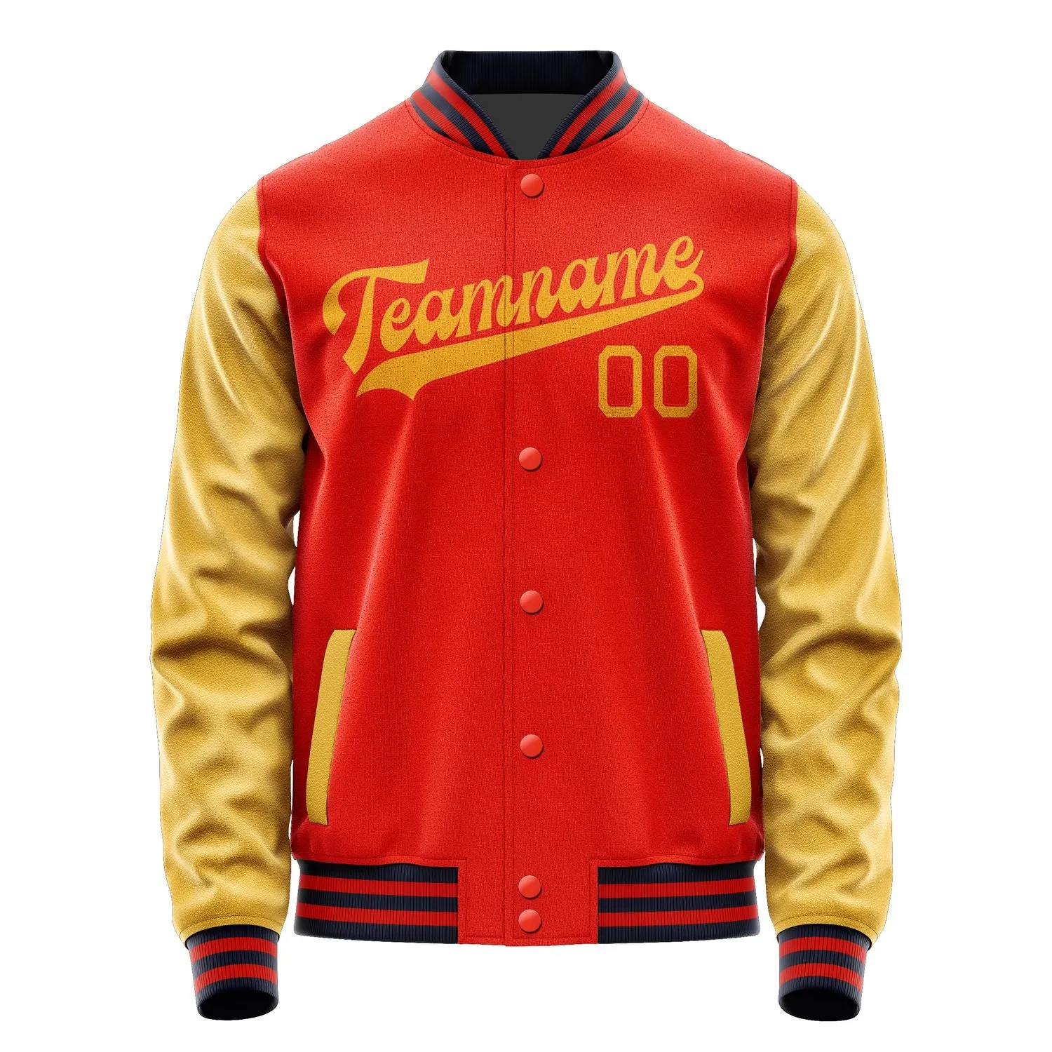 Custom Orange Red Yellow Jacket sold by Tailorly product image thumbnail 4