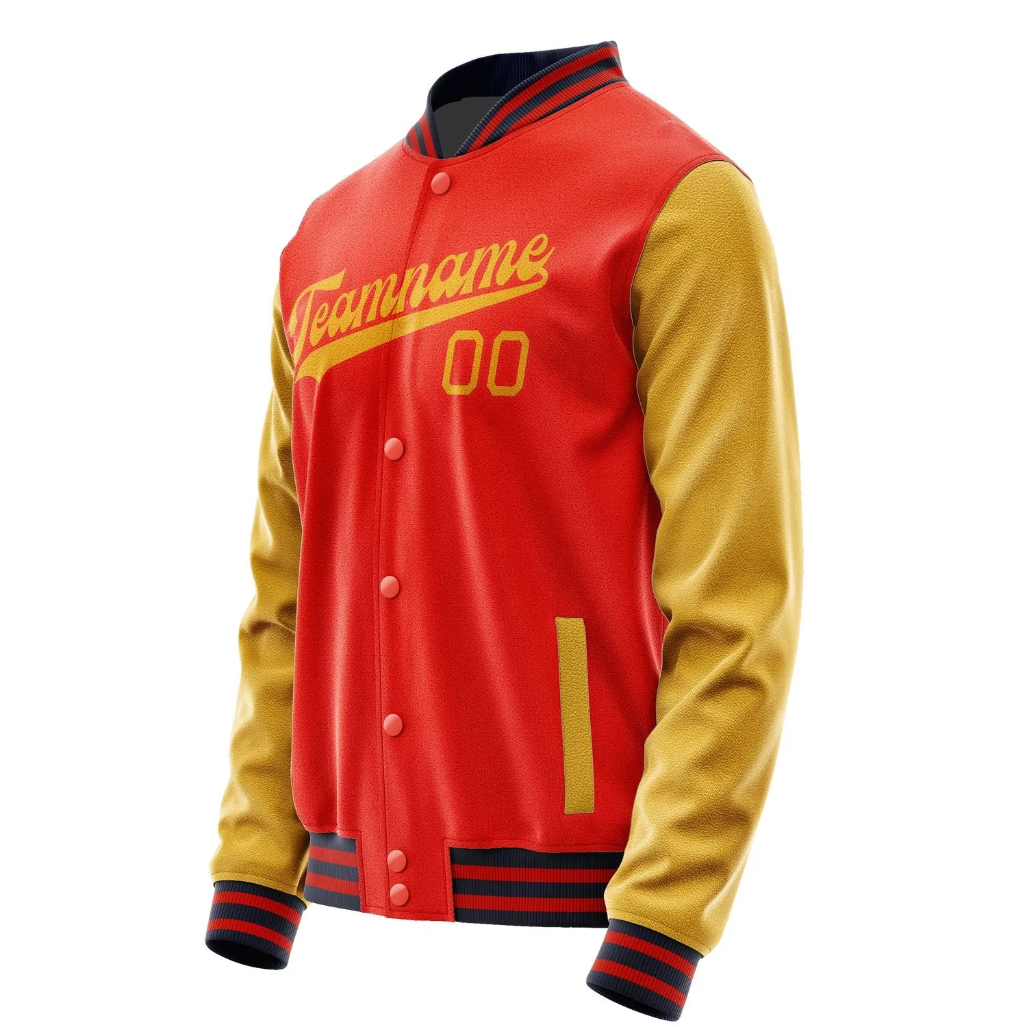 Custom Orange Red Yellow Jacket sold by Tailorly product image thumbnail 2