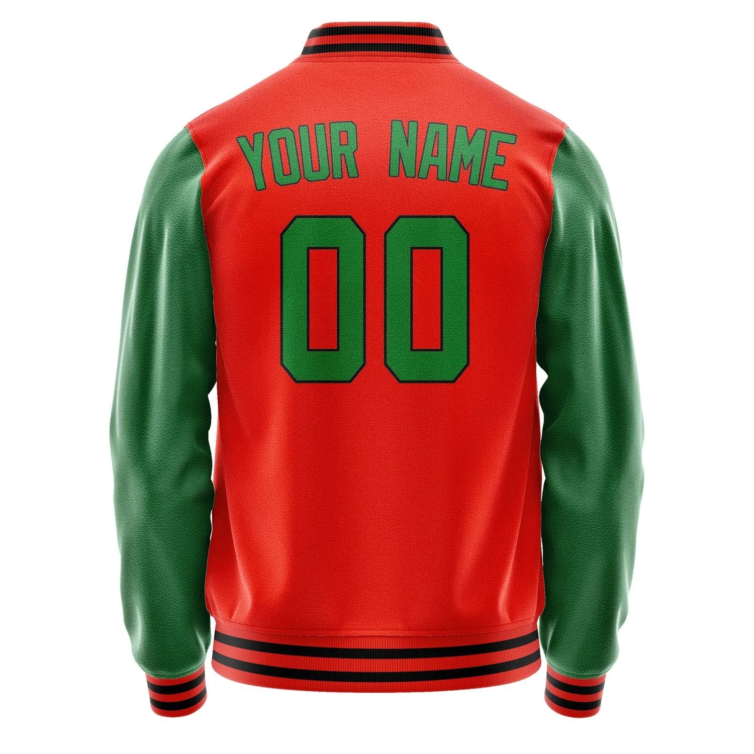 Custom Orange Red Emerald Green Jacket sold by Tailorly product image thumbnail 3