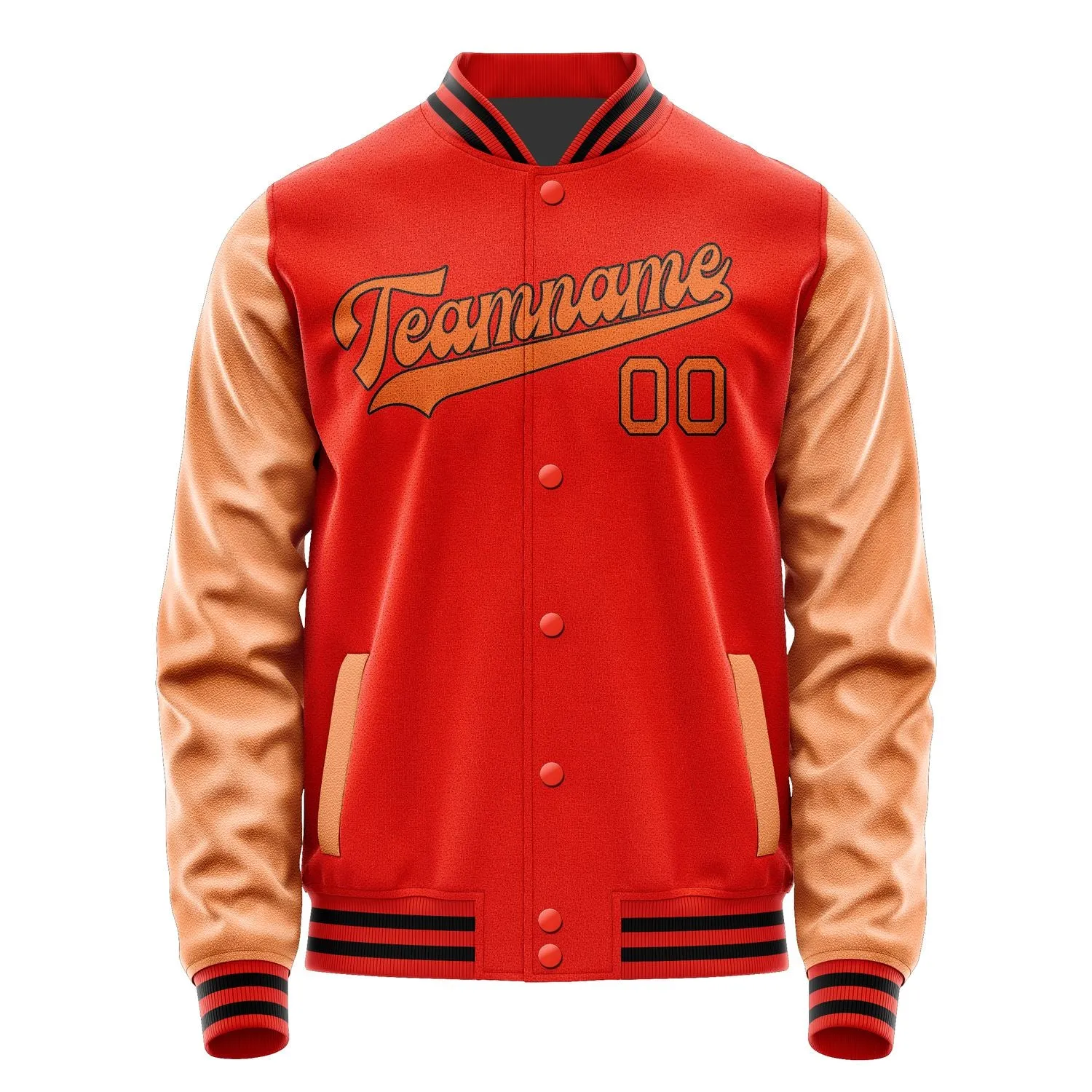 Custom Orange Red Orange Jacket sold by Tailorly product image thumbnail 4