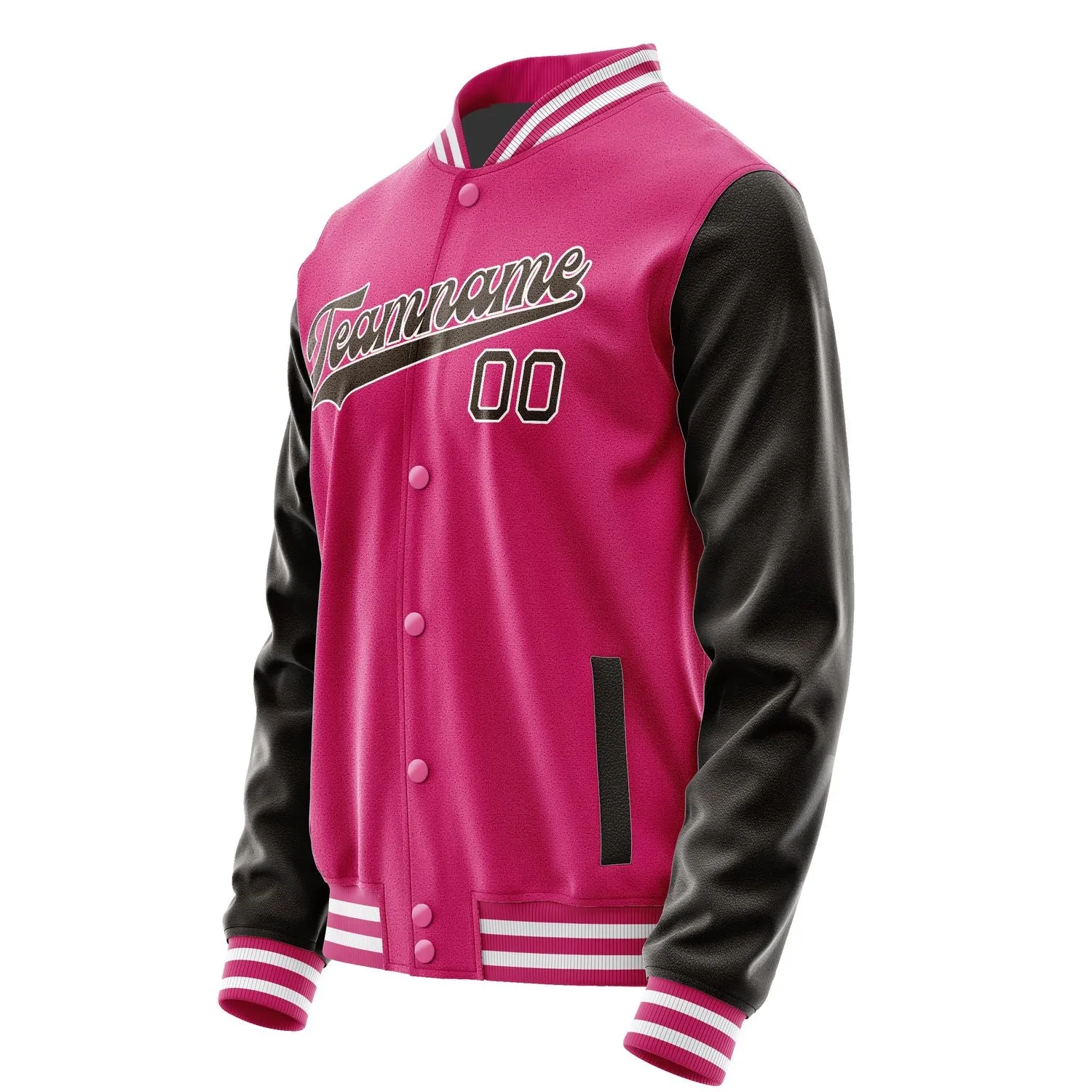 Custom Pink Brown Jacket sold by Tailorly product image thumbnail 2