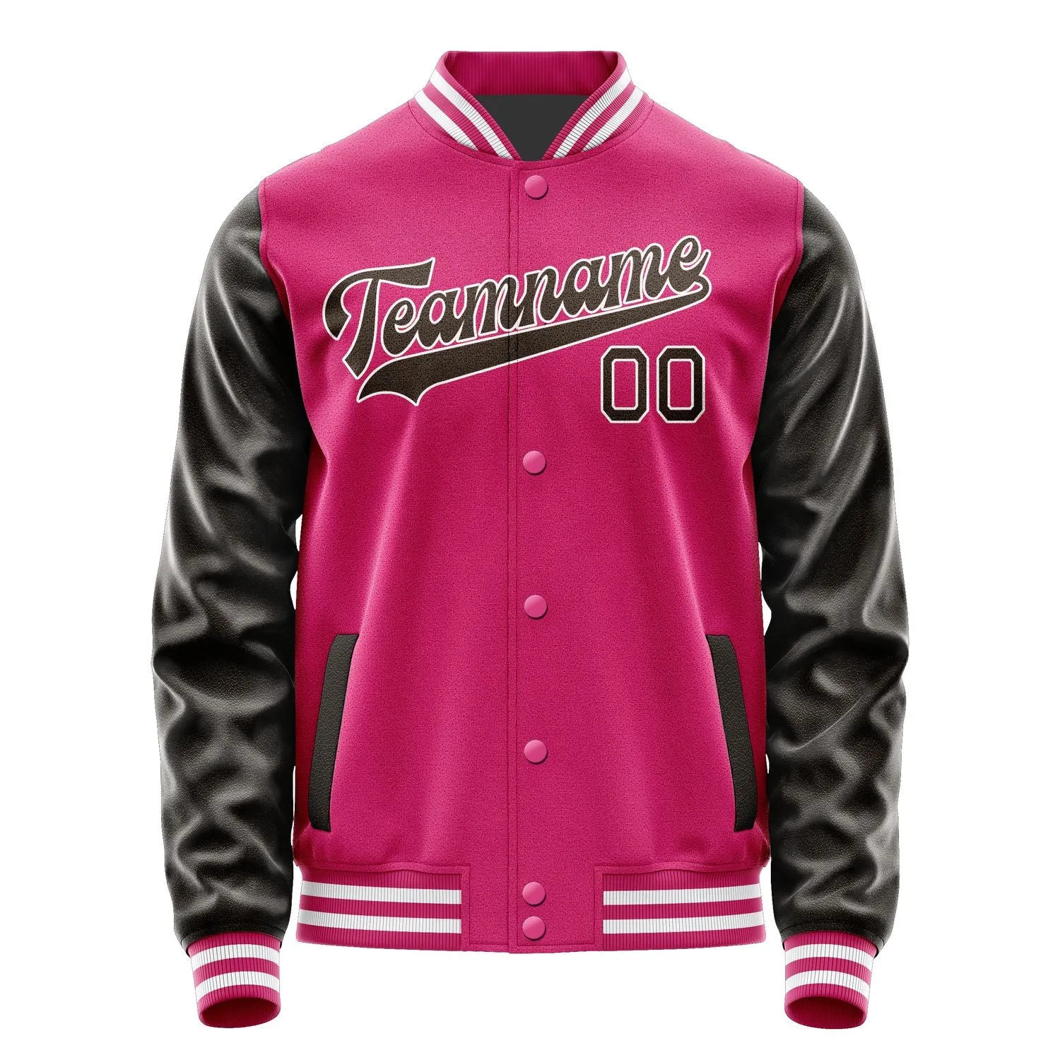 Custom Pink Brown Jacket sold by Tailorly product image thumbnail 4
