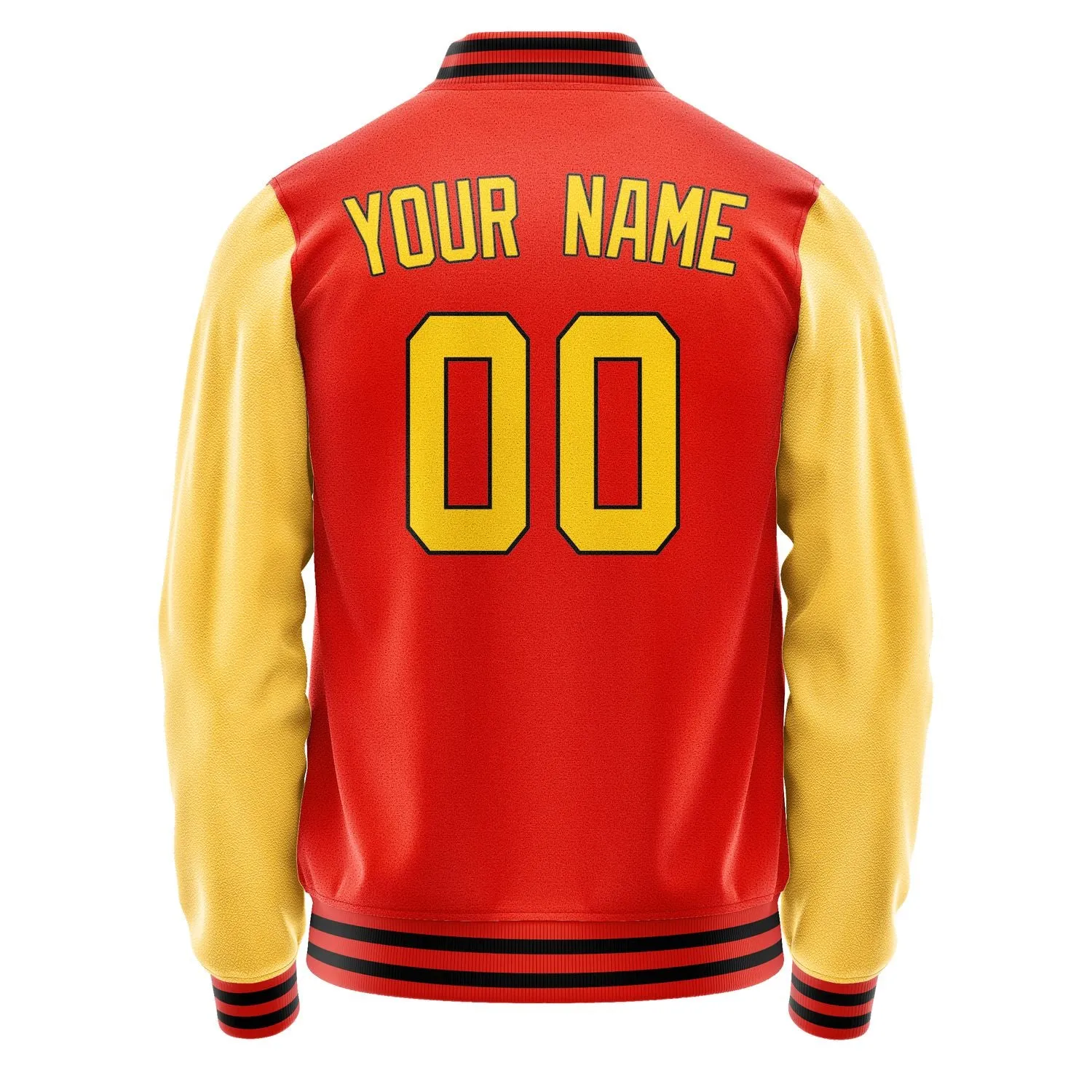Custom Orange Red Gold Jacket sold by Tailorly product image thumbnail 3