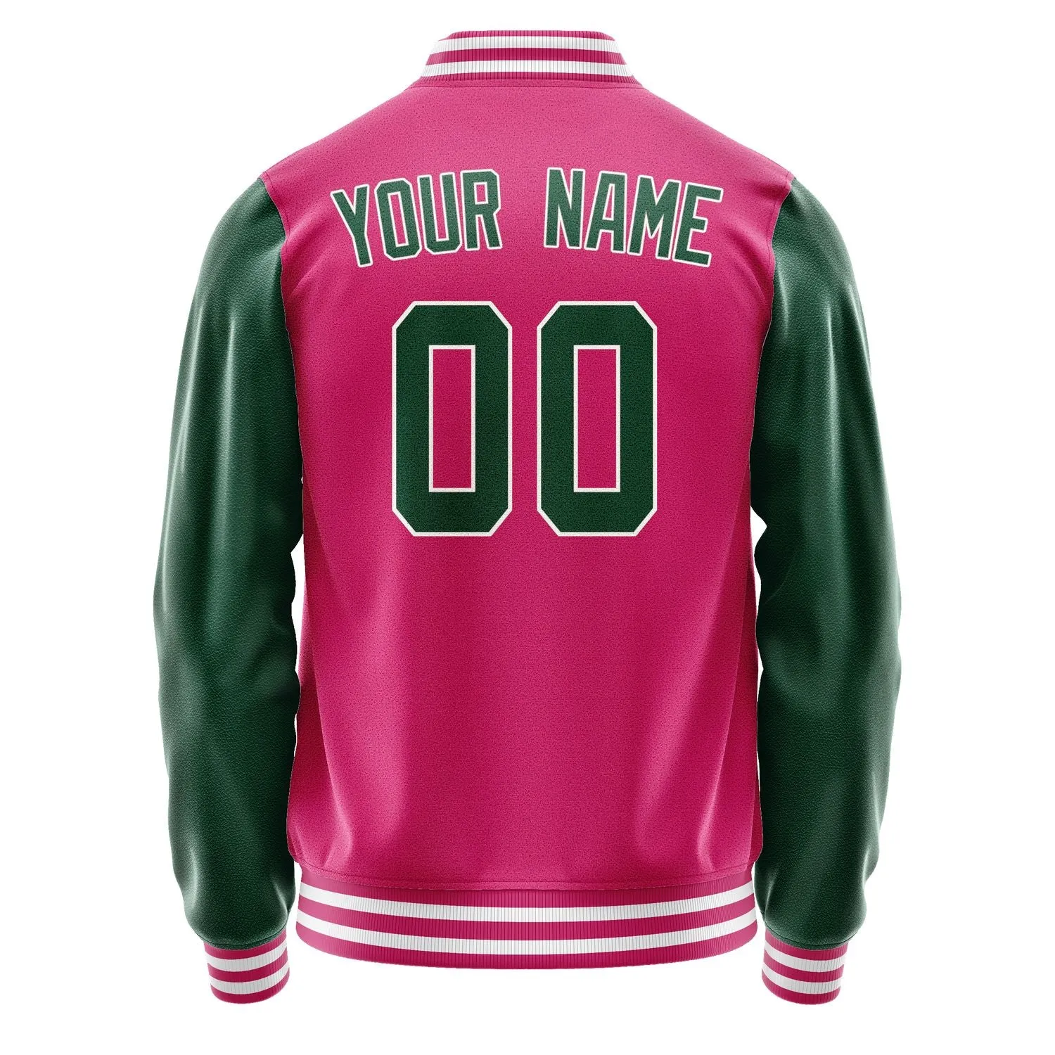 Custom Pink Green Jacket sold by Tailorly product image thumbnail 3