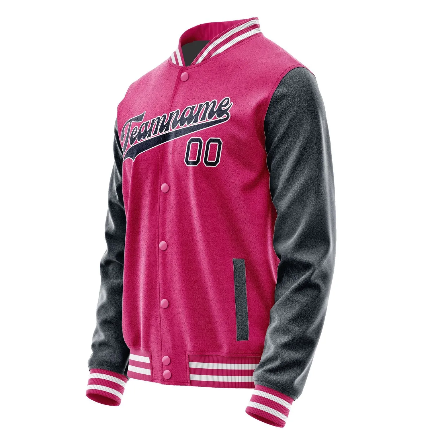 Custom Pink Navy Jacket sold by Tailorly product image thumbnail 2