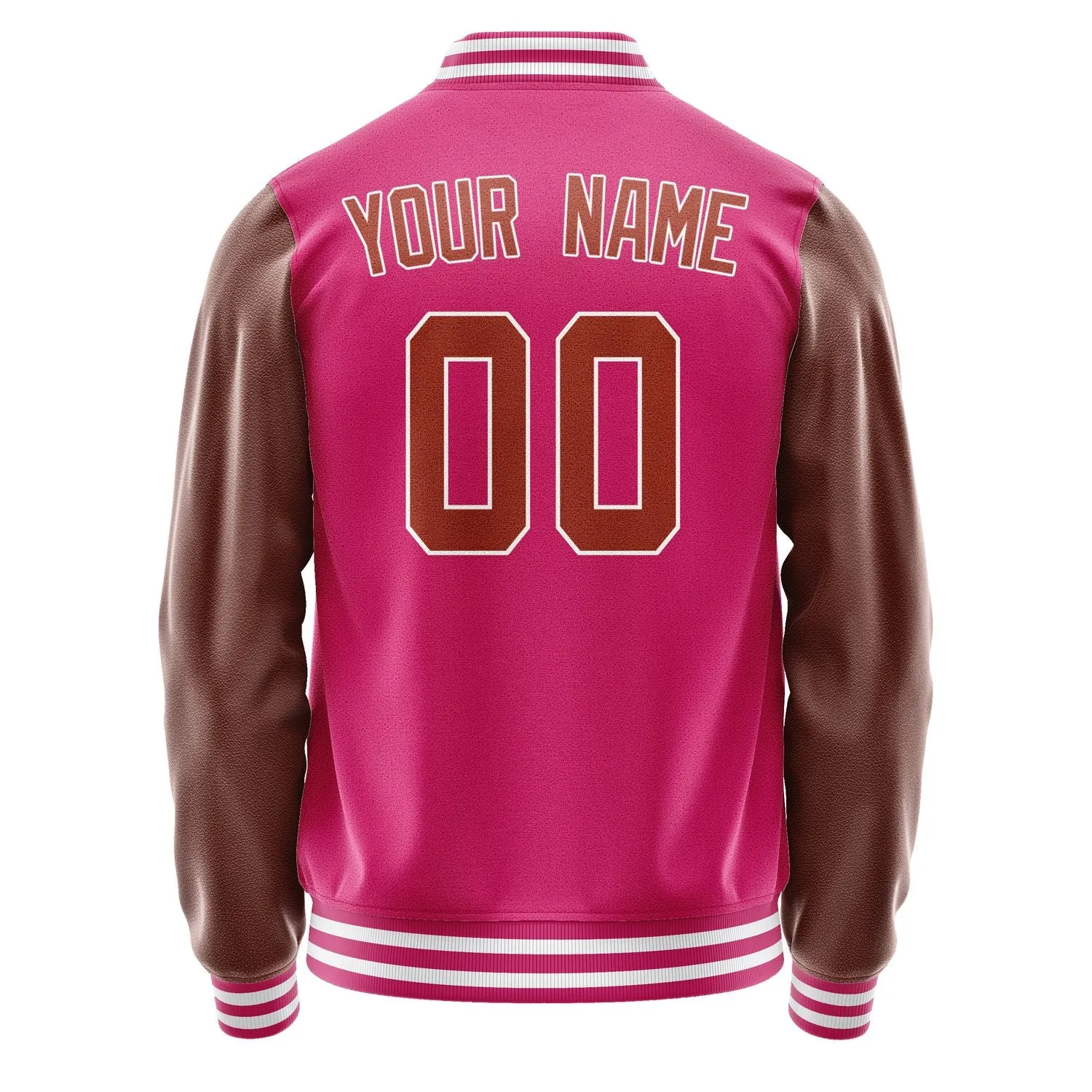 Custom Pink Coral Red Jacket sold by Tailorly product image thumbnail 3