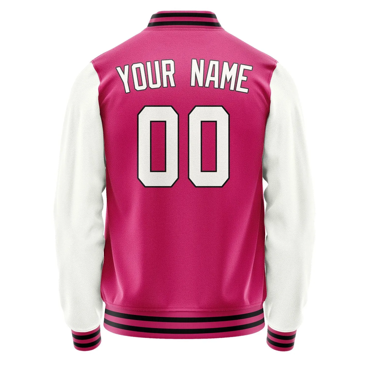 Custom Pink White Jacket sold by Tailorly product image thumbnail 3