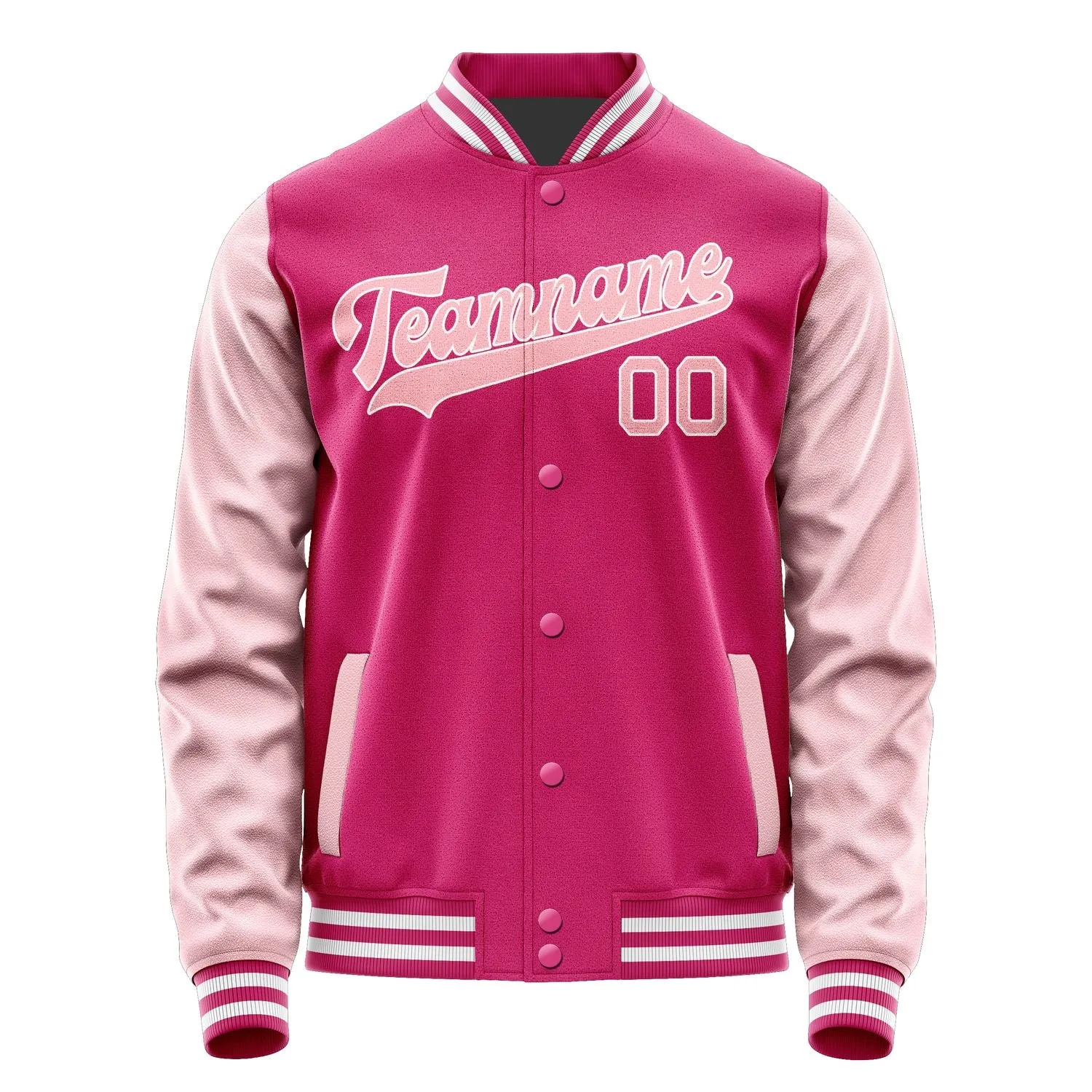 Custom Pink Light Pink Jacket sold by Tailorly product image thumbnail 4