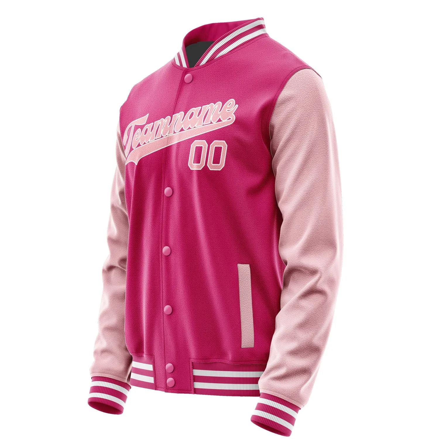Custom Pink Light Pink Jacket sold by Tailorly product image thumbnail 2