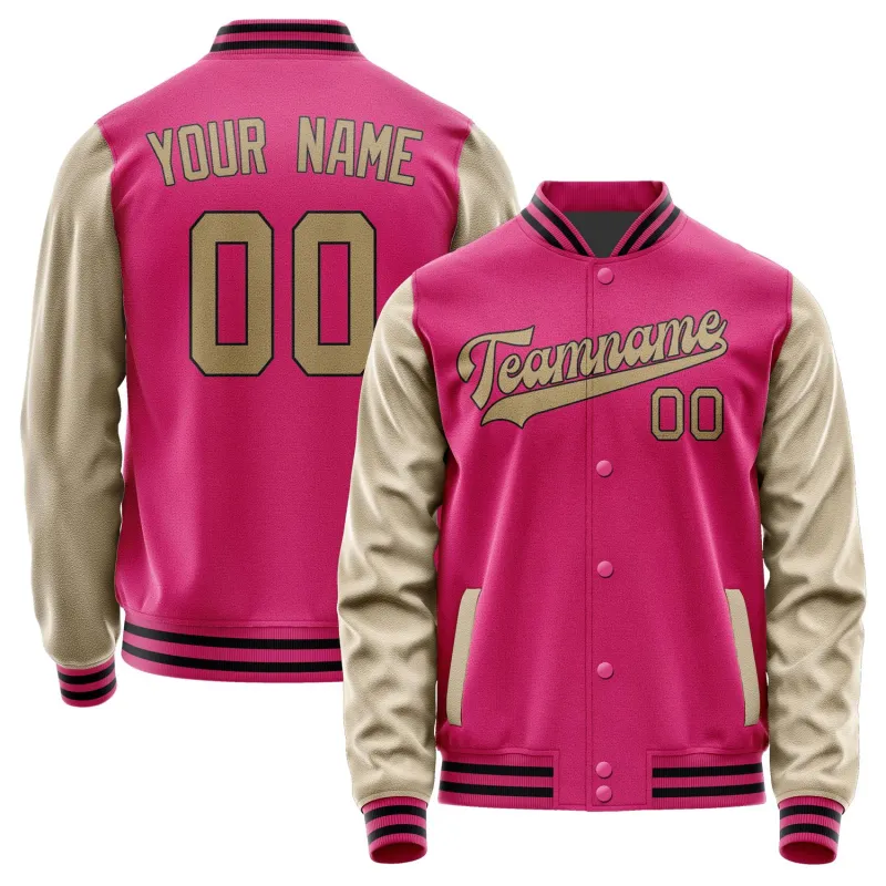 Custom Pink Light Khaki Jacket sold by Tailorly