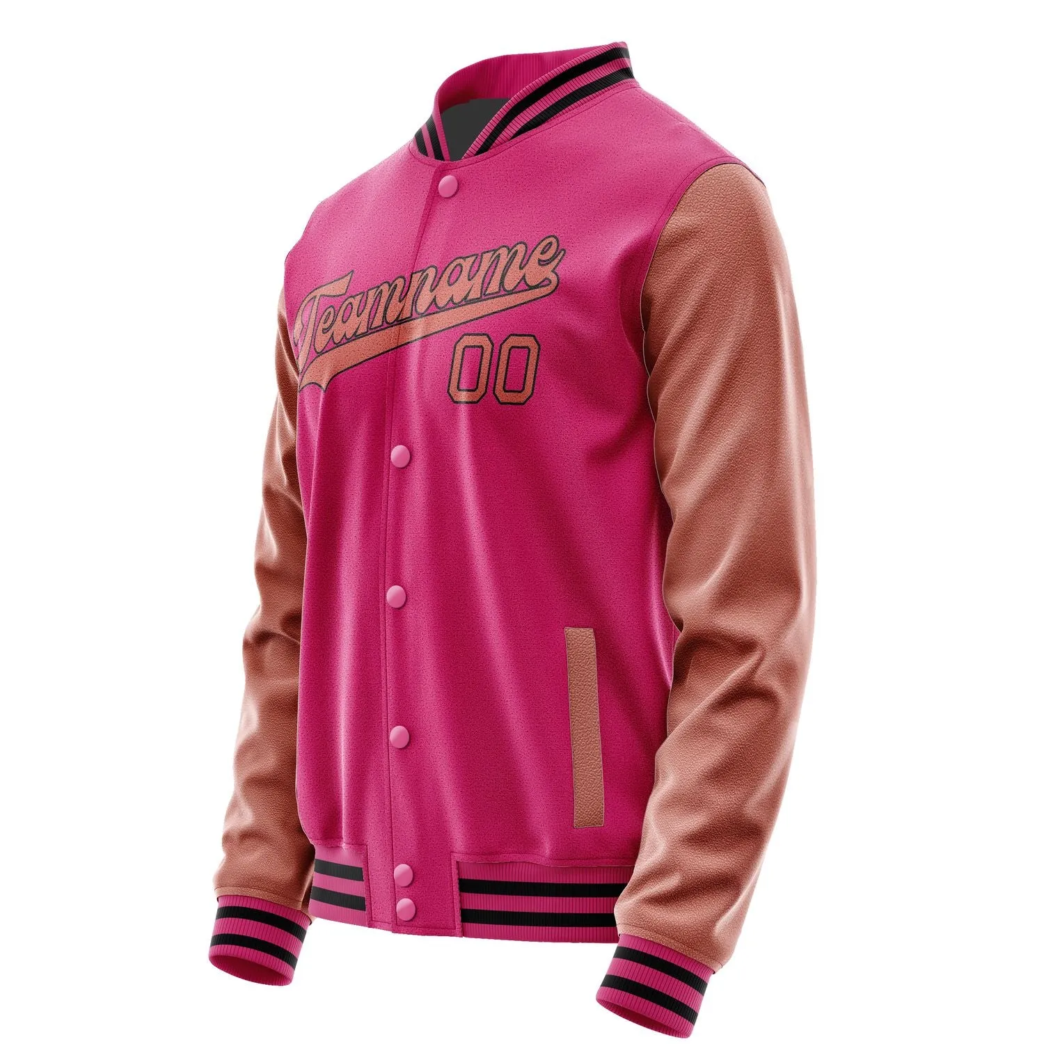 Custom Pink Copper Rose Jacket sold by Tailorly product image thumbnail 2