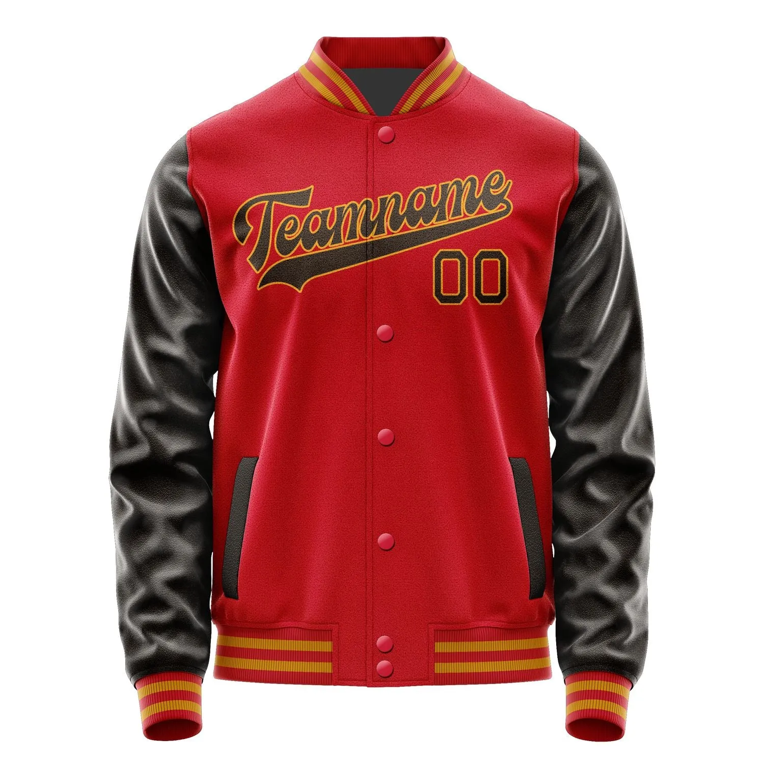 Custom Red Brown Jacket sold by Tailorly product image thumbnail 4