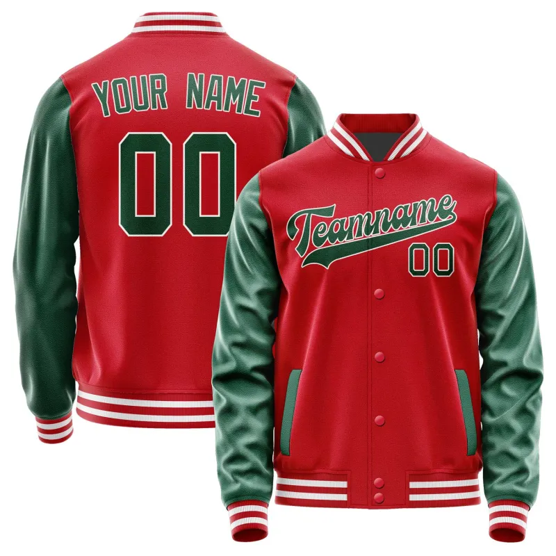 Custom Red Green Jacket sold by Tailorly
