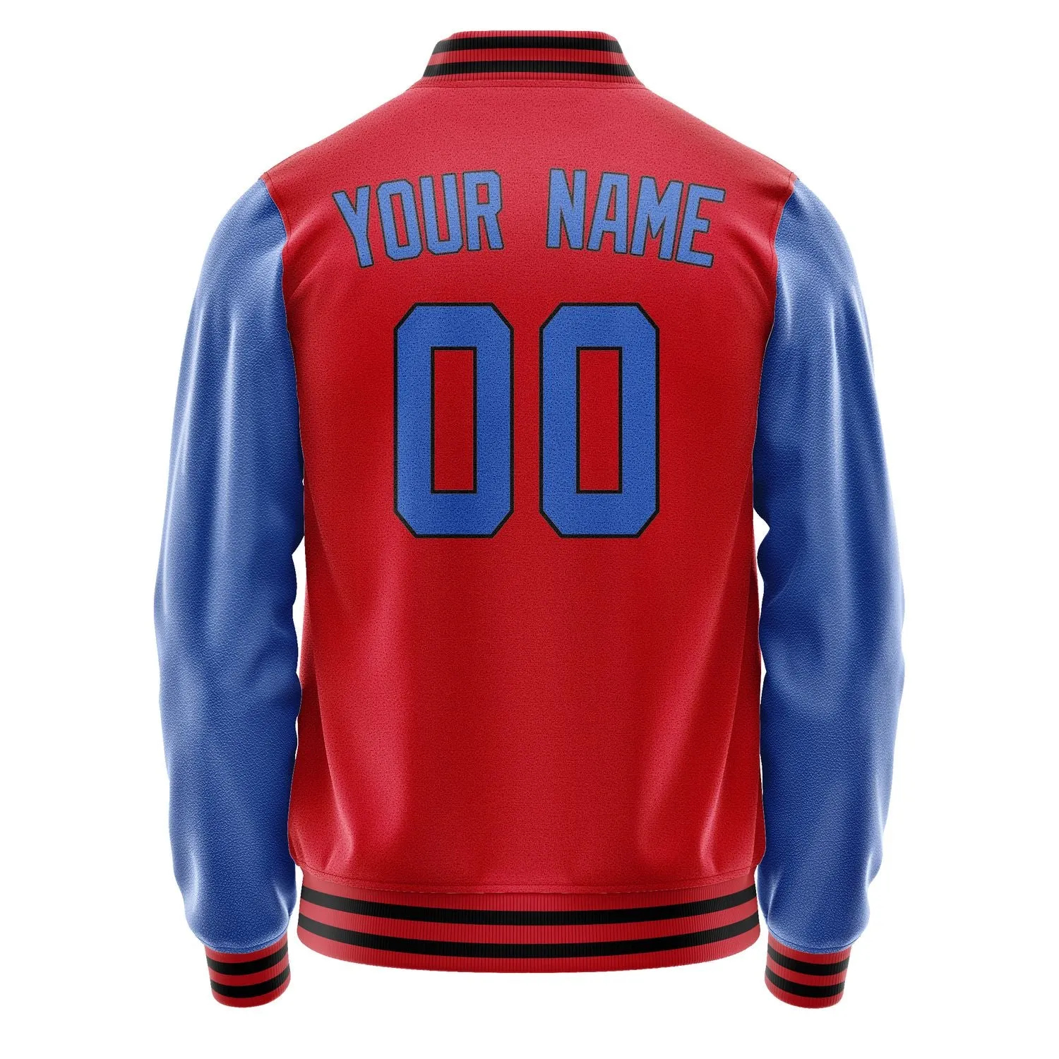Custom Red Sky Blue Jacket sold by Tailorly product image thumbnail 3
