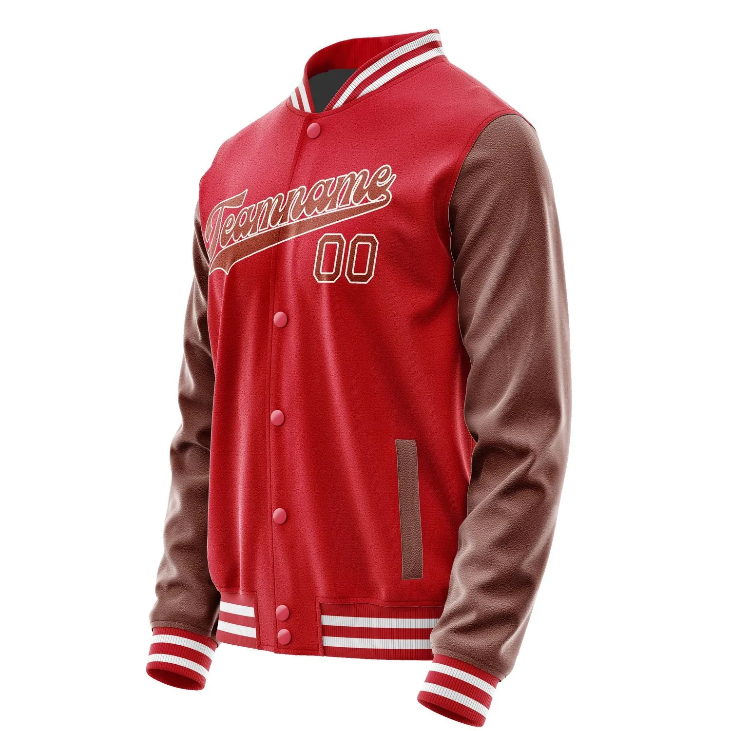 Custom Red Coral Red Jacket sold by Tailorly product image thumbnail 2