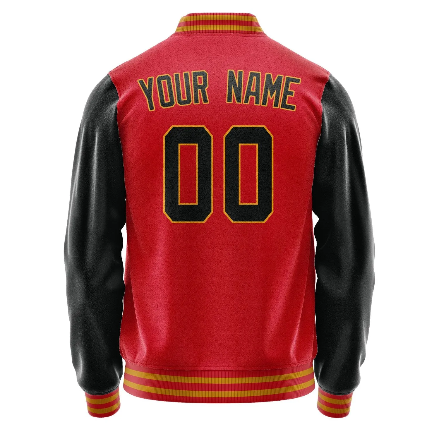 Custom Red Black Jacket sold by Tailorly product image thumbnail 3