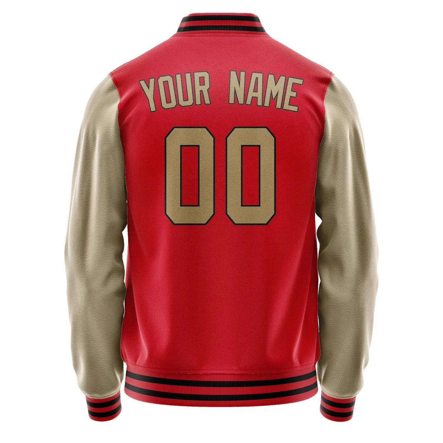 Custom Red Light Khaki Jacket sold by Tailorly product image thumbnail 3