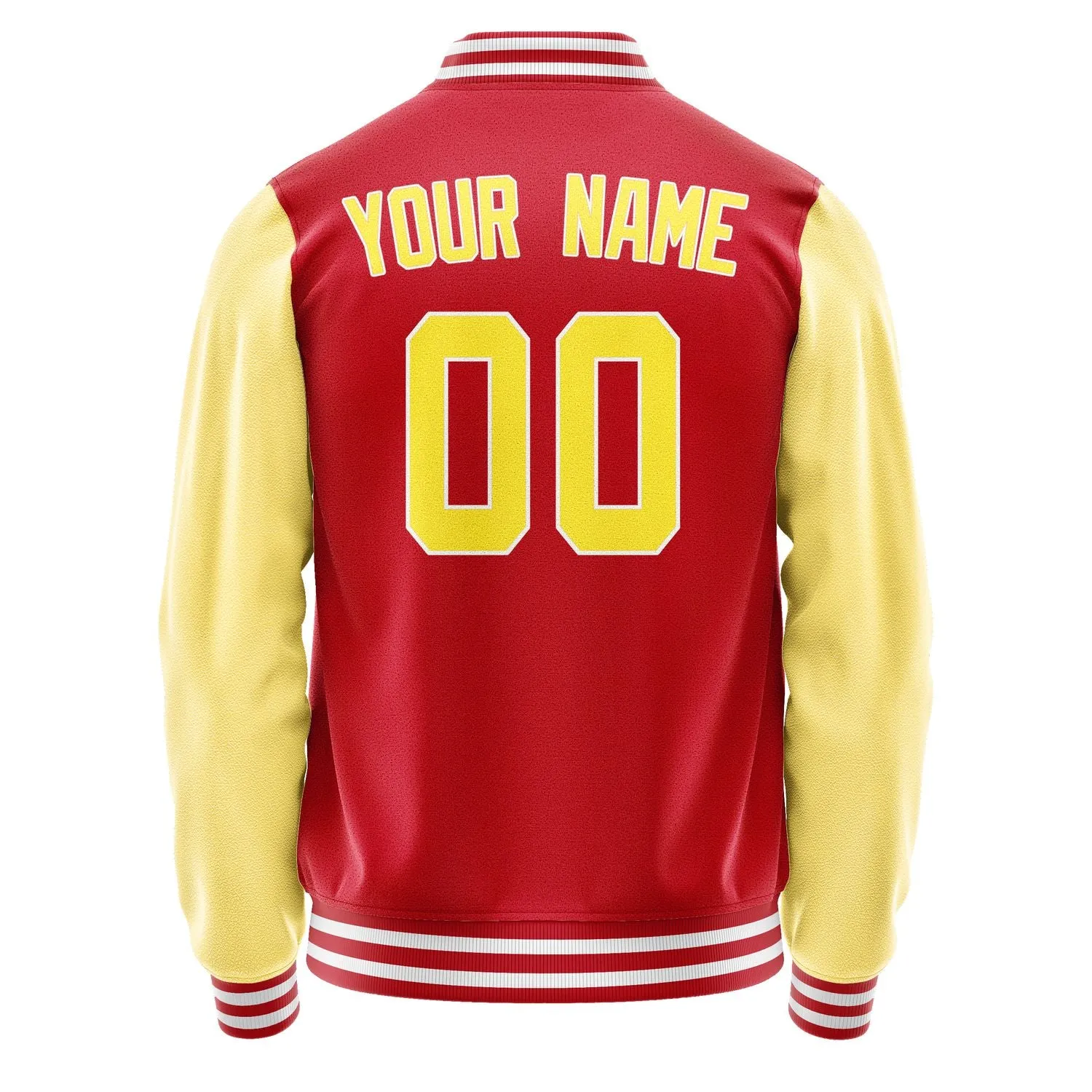 Custom Red Light Yellow Jacket sold by Tailorly product image thumbnail 3