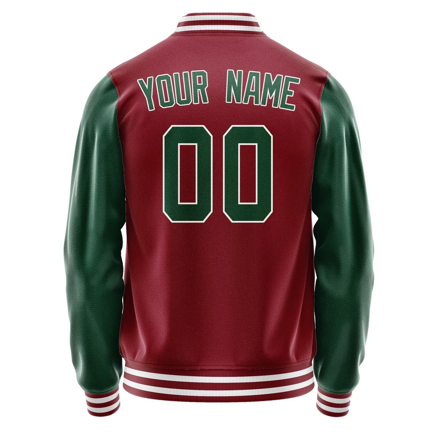 Custom Crimson Red Green Jacket sold by Tailorly product image thumbnail 3