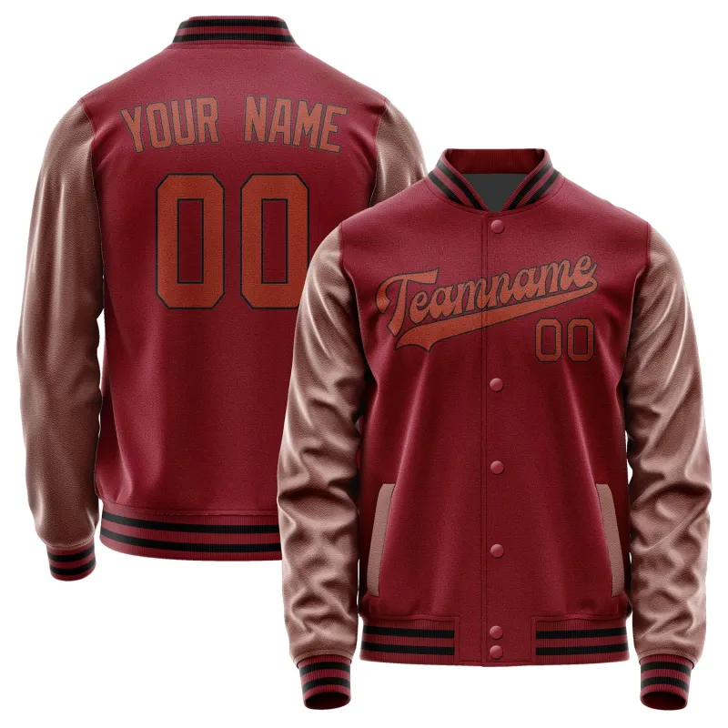 Custom Crimson Red Coral Red Jacket sold by Tailorly