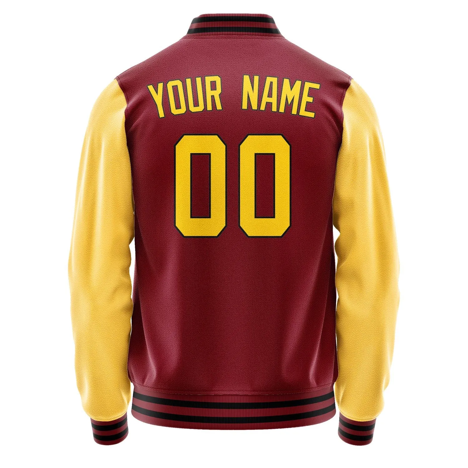 Custom Crimson Red Gold Jacket sold by Tailorly product image thumbnail 3