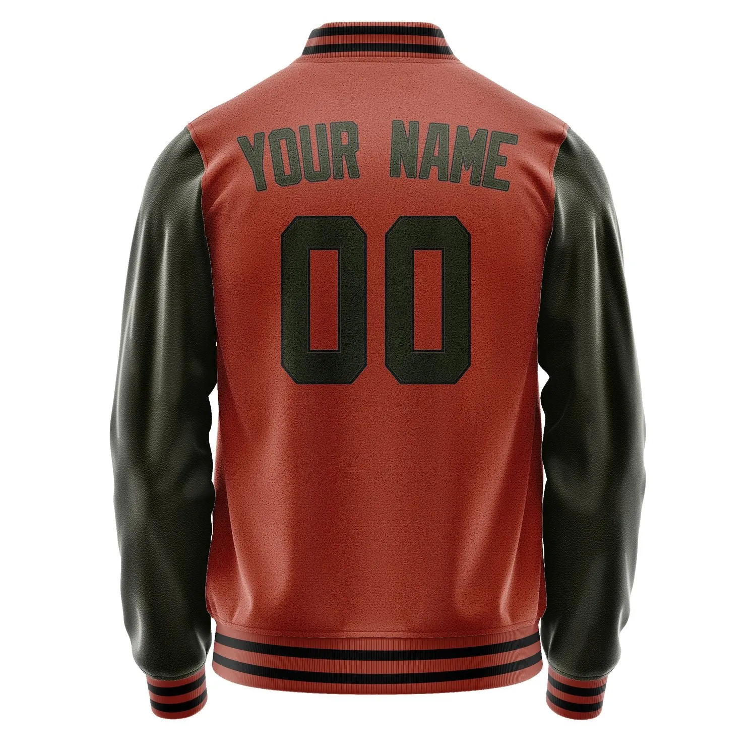 Custom Coral Red Olive Jacket sold by Tailorly product image thumbnail 3