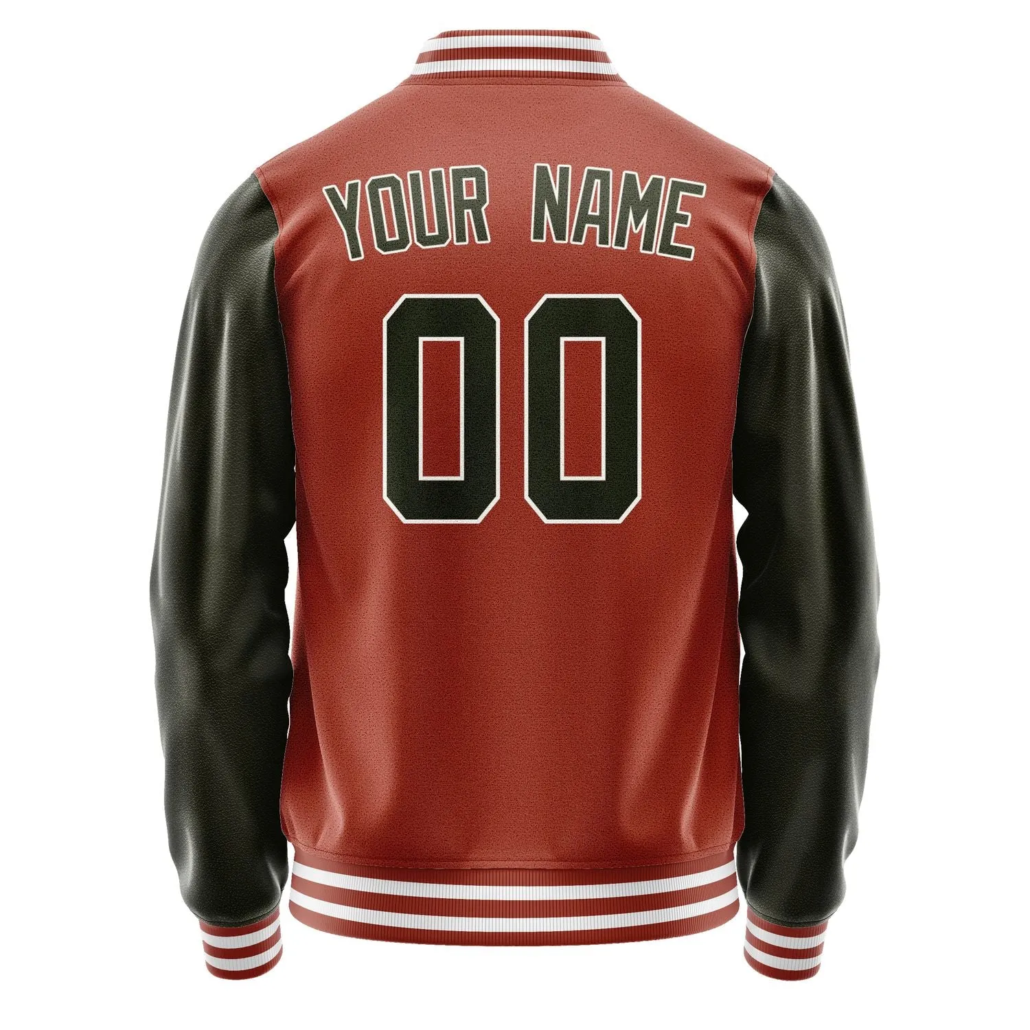 Custom Coral Red Olive Jacket sold by Tailorly product image thumbnail 3