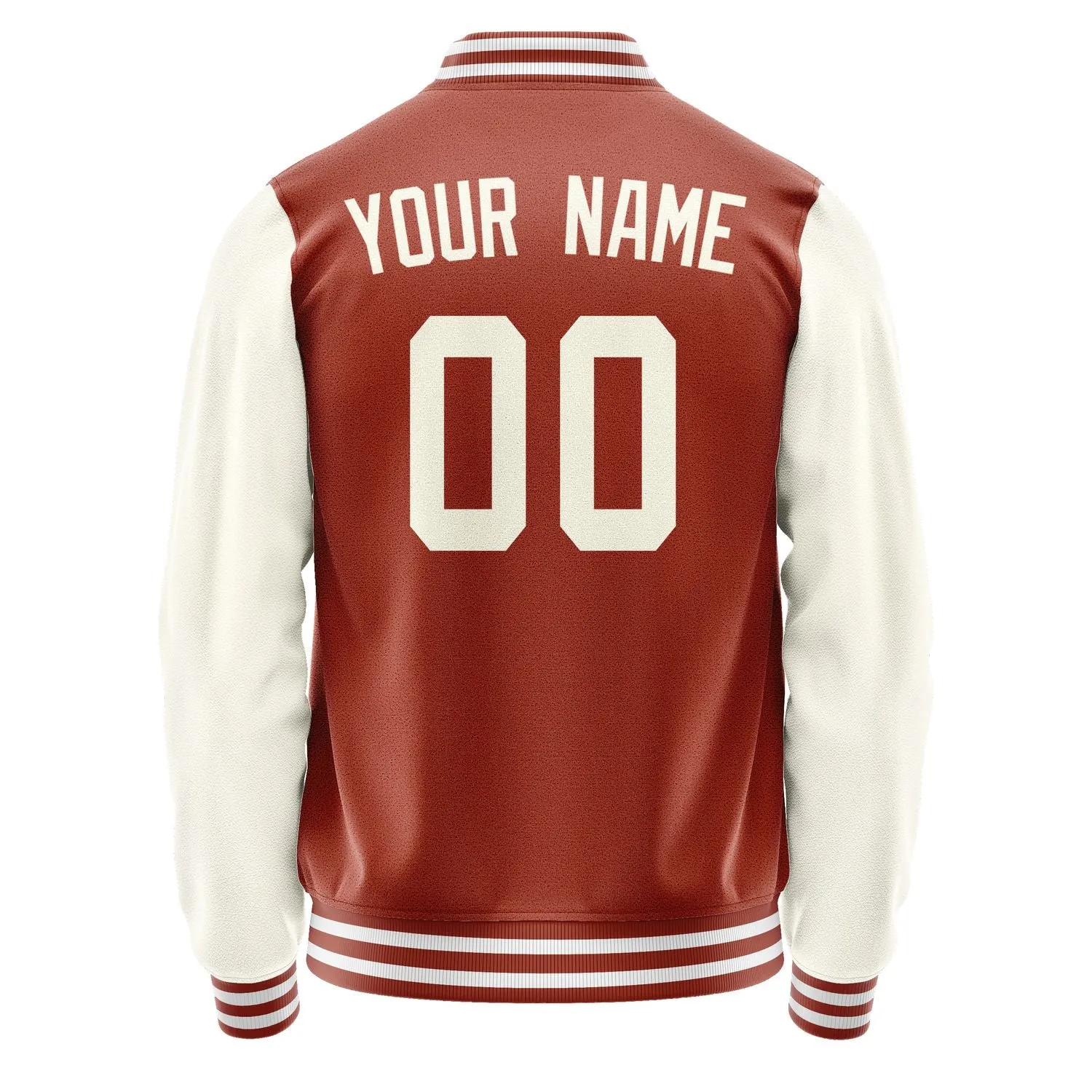 Custom Coral Red Cream Jacket sold by Tailorly product image thumbnail 3