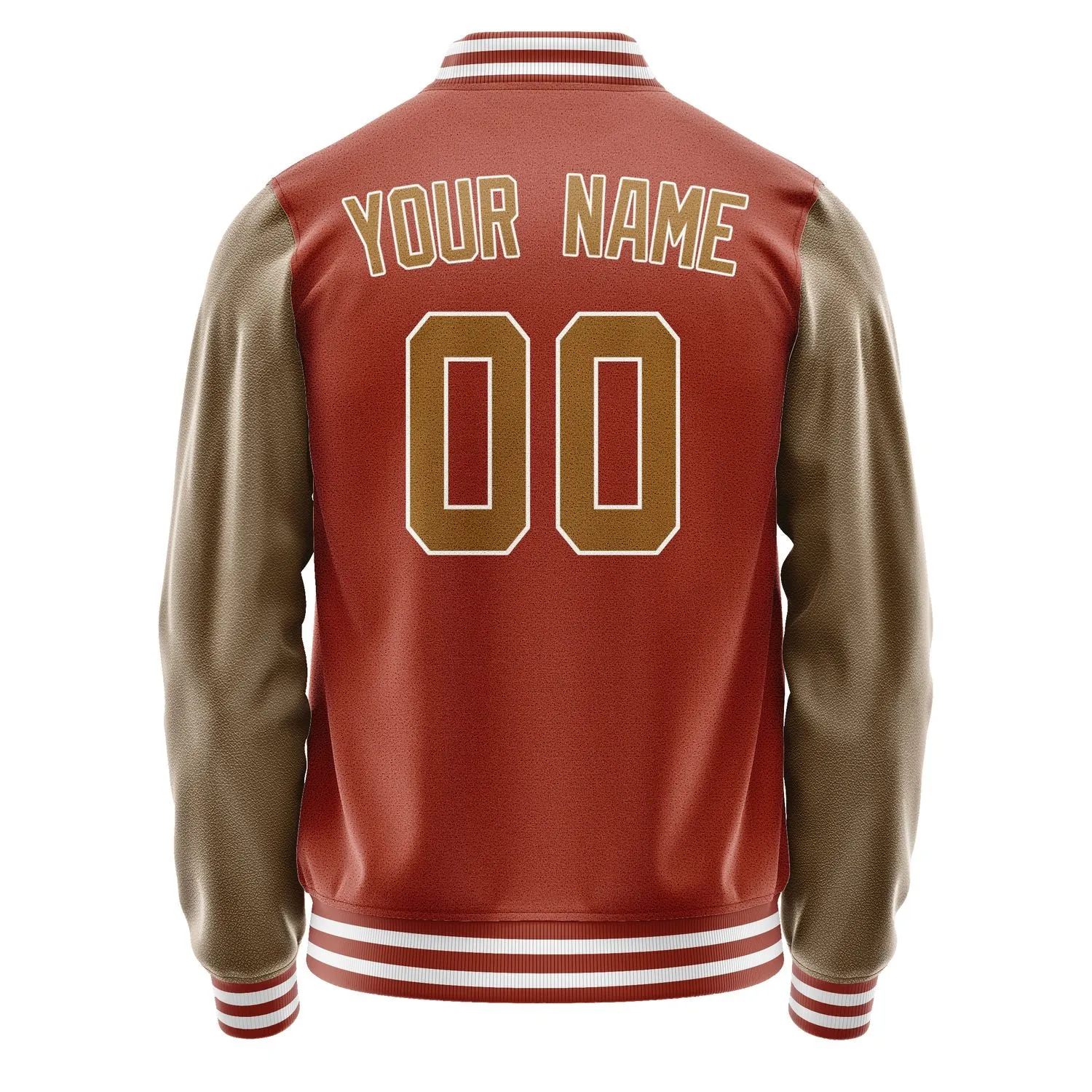 Custom Coral Red Khaki Jacket sold by Tailorly product image thumbnail 3