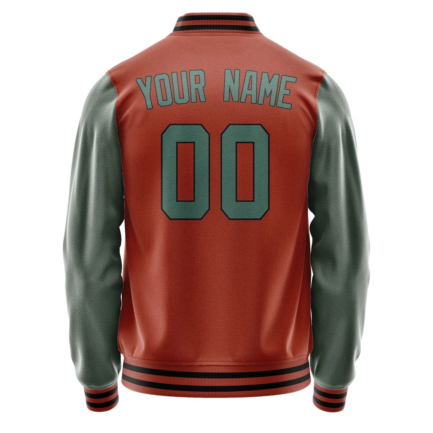 Custom Coral Red Blue Green Jacket sold by Tailorly product image thumbnail 3