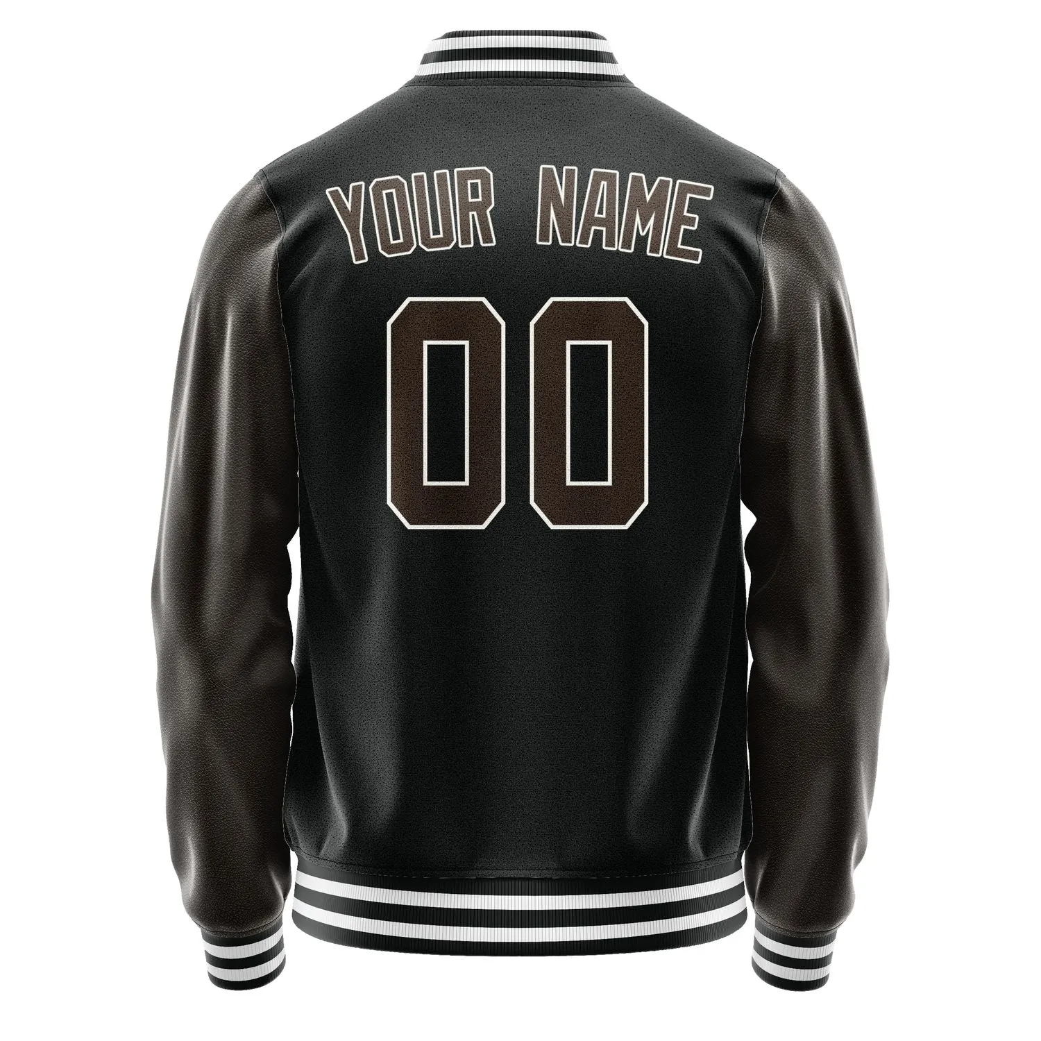 Custom Black Brown Jacket sold by Tailorly product image thumbnail 3