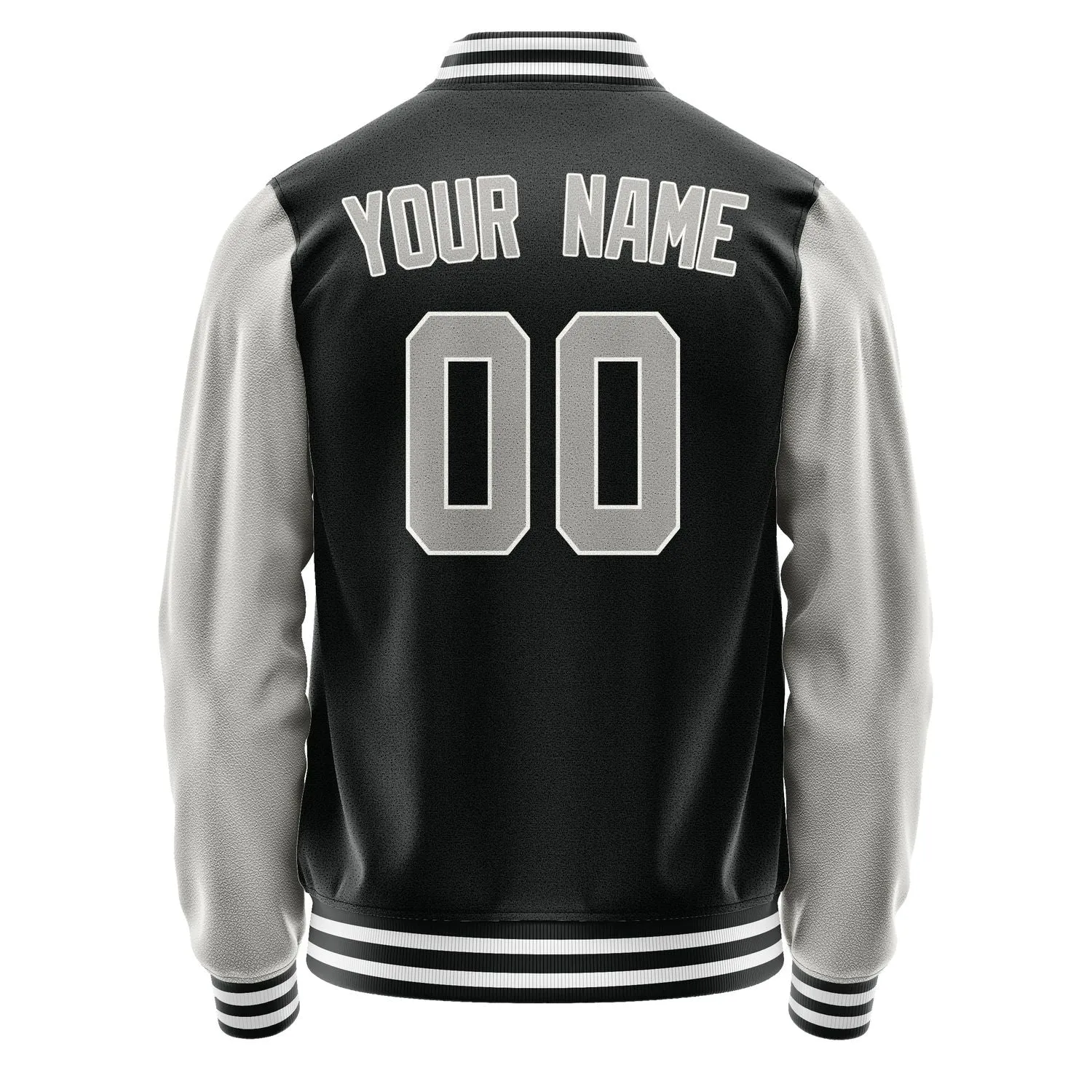 Custom Black Gray Jacket sold by Tailorly product image thumbnail 3