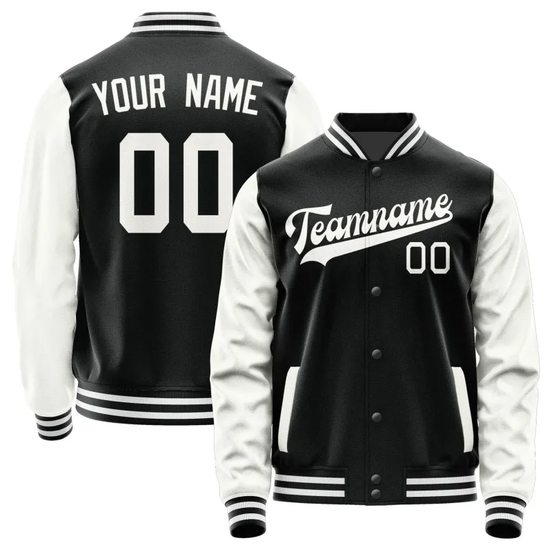 Custom Black White Jacket sold by Tailorly