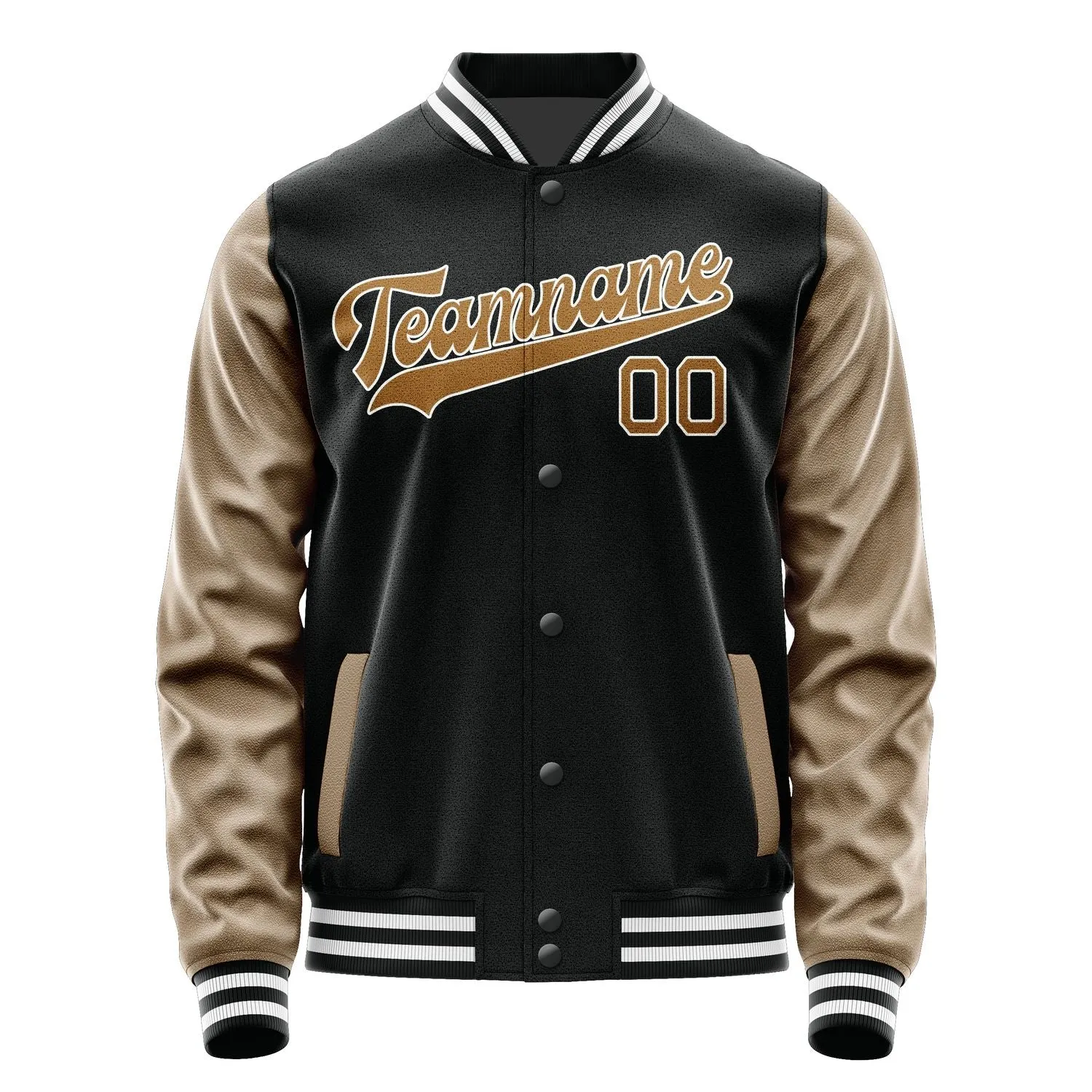 Custom Black Khaki Jacket sold by Tailorly product image thumbnail 4