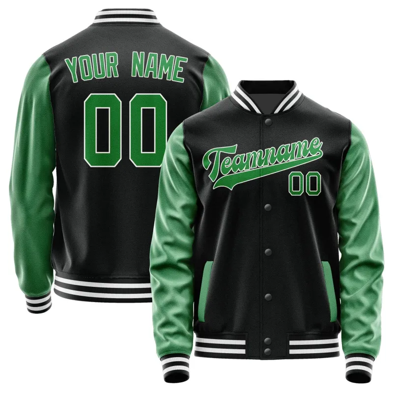 Custom Black Emerald Green Jacket sold by Tailorly