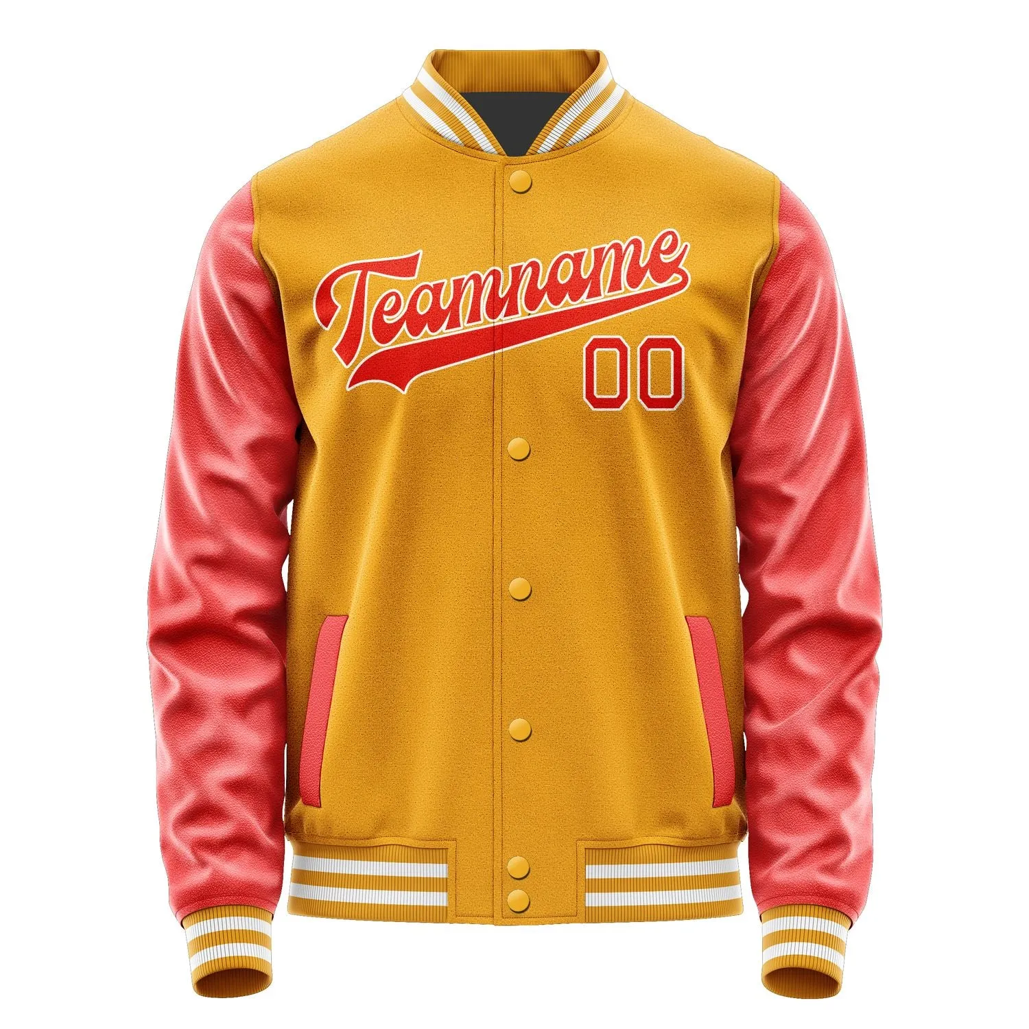 Custom Yellow Orange Red Jacket sold by Tailorly product image thumbnail 4