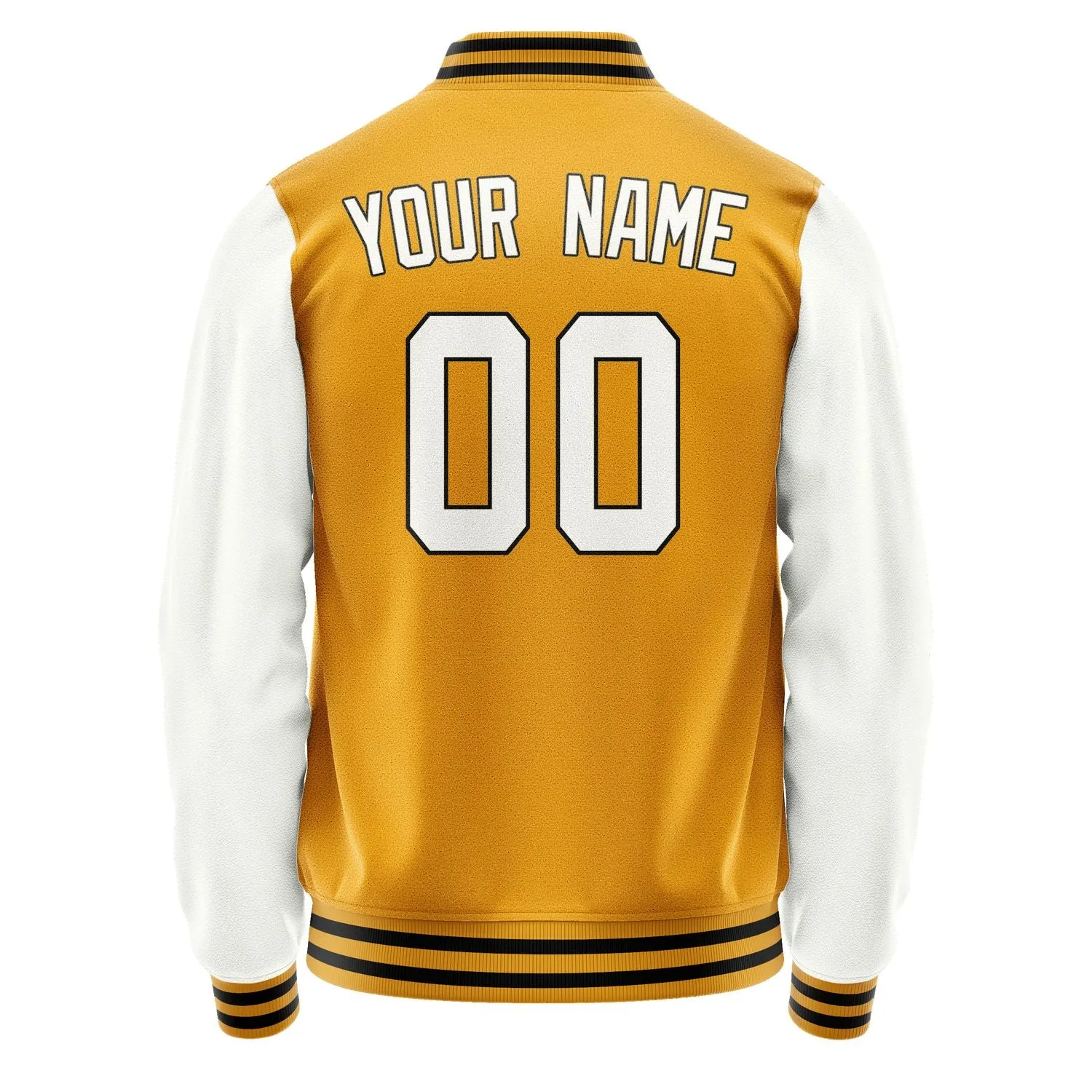 Custom Yellow White Jacket sold by Tailorly product image thumbnail 3