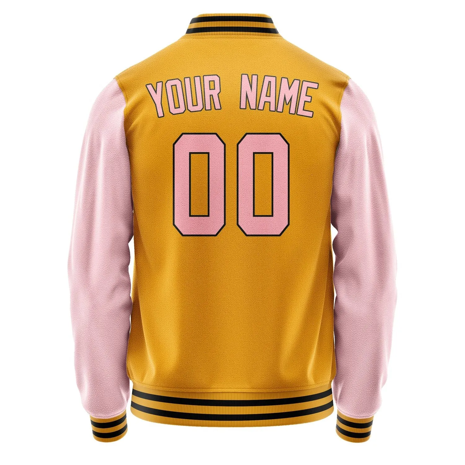 Custom Yellow Light Pink Jacket sold by Tailorly product image thumbnail 3