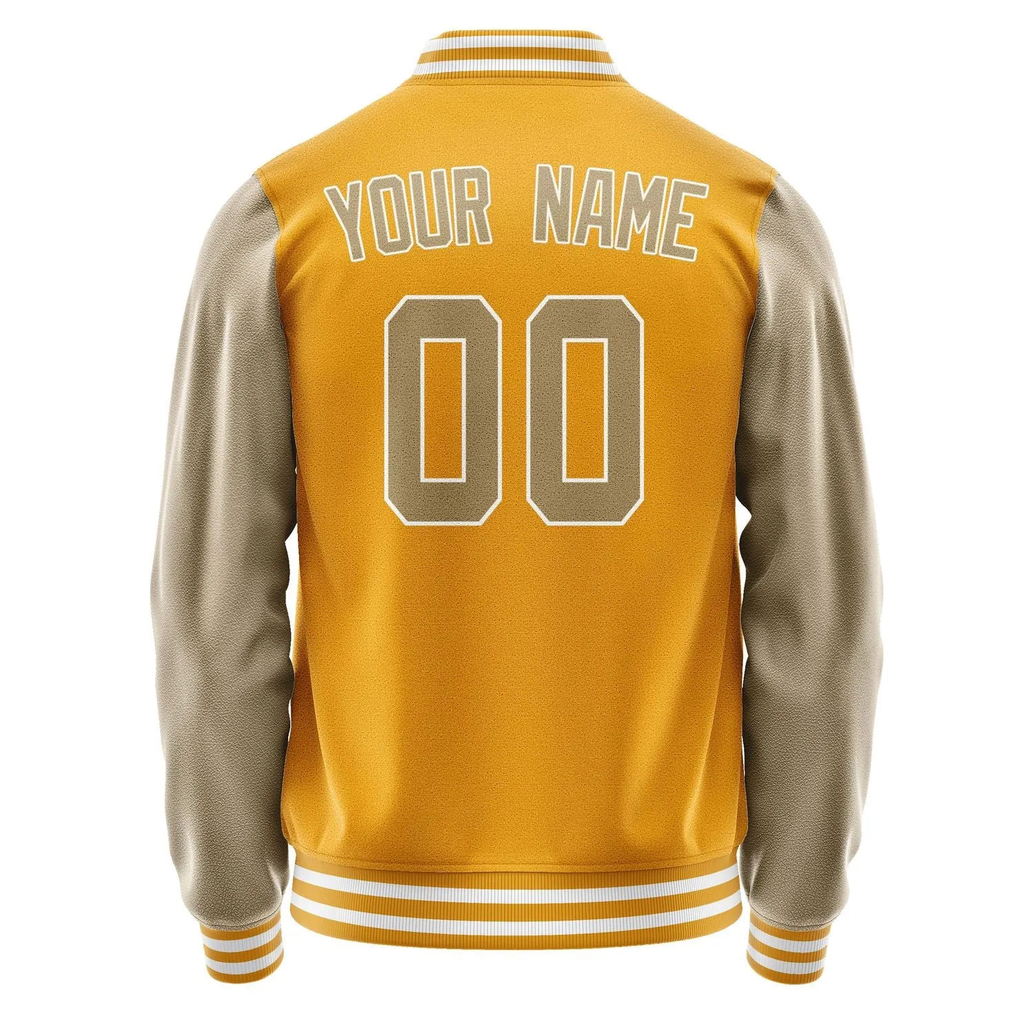Custom Yellow Light Khaki Jacket sold by Tailorly product image thumbnail 3