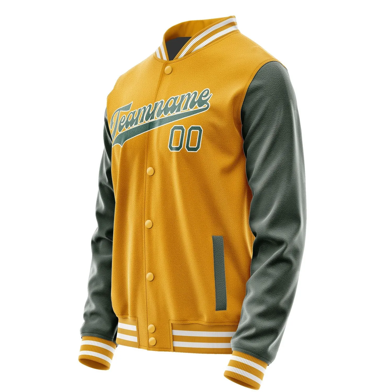 Custom Yellow Blue Green Jacket sold by Tailorly product image thumbnail 2
