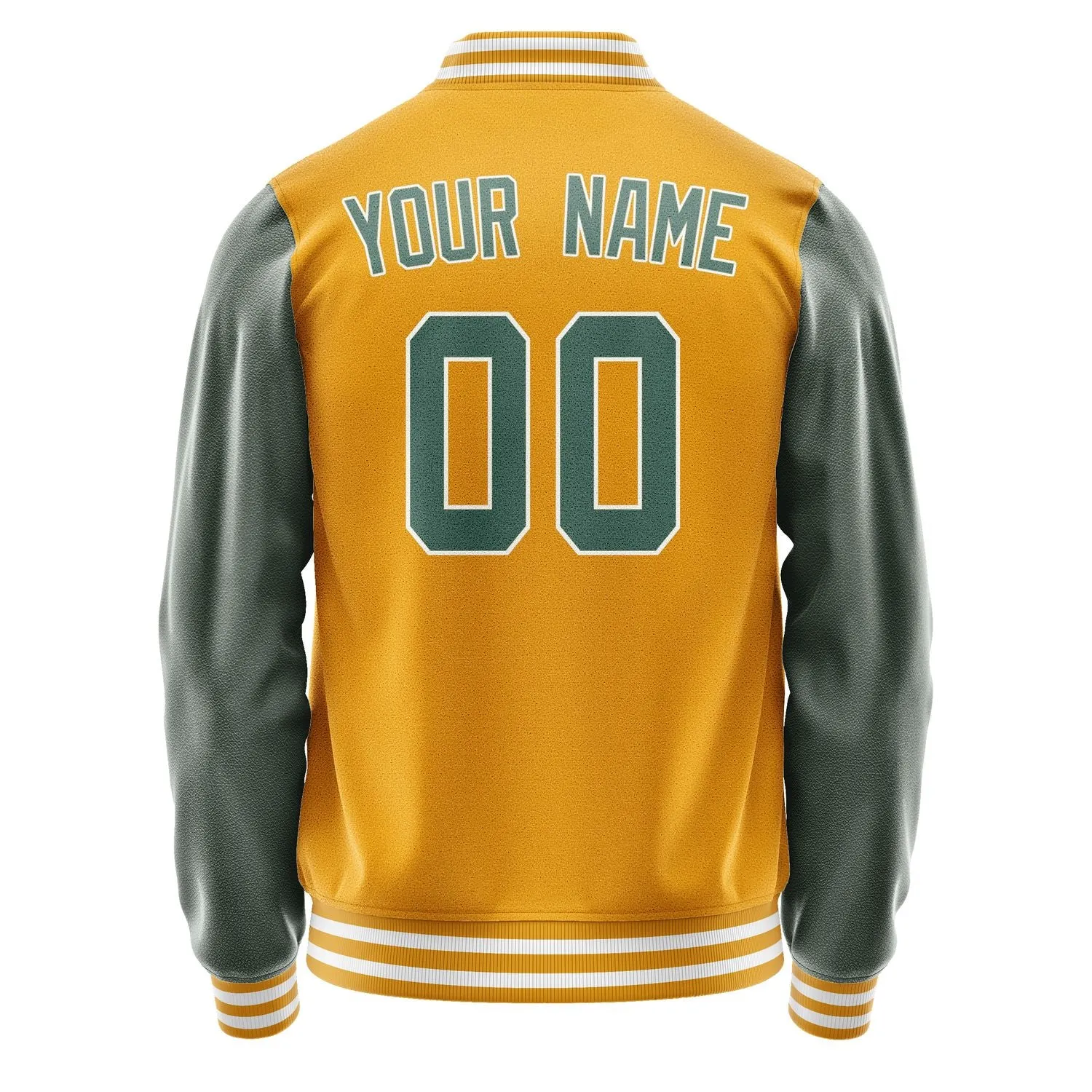 Custom Yellow Blue Green Jacket sold by Tailorly product image thumbnail 3
