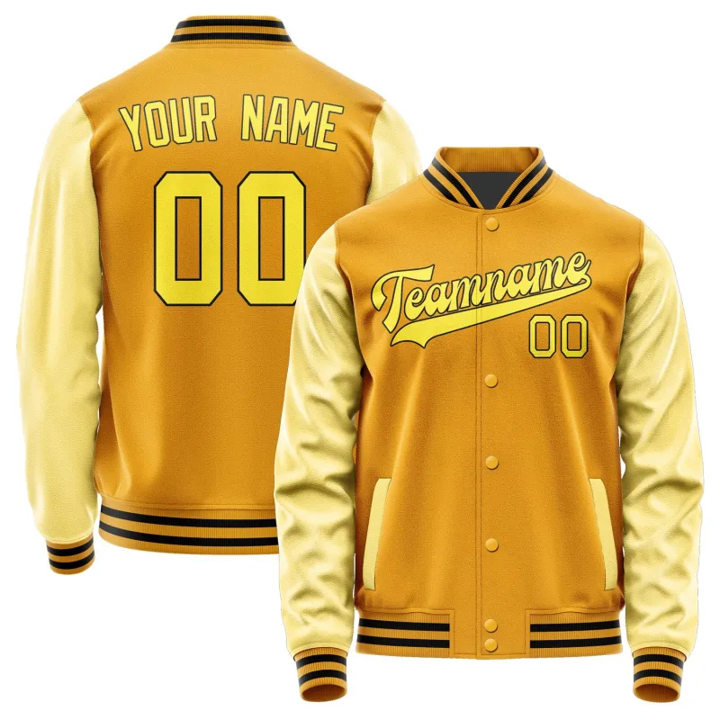 Custom Yellow Light Yellow Jacket sold by Tailorly