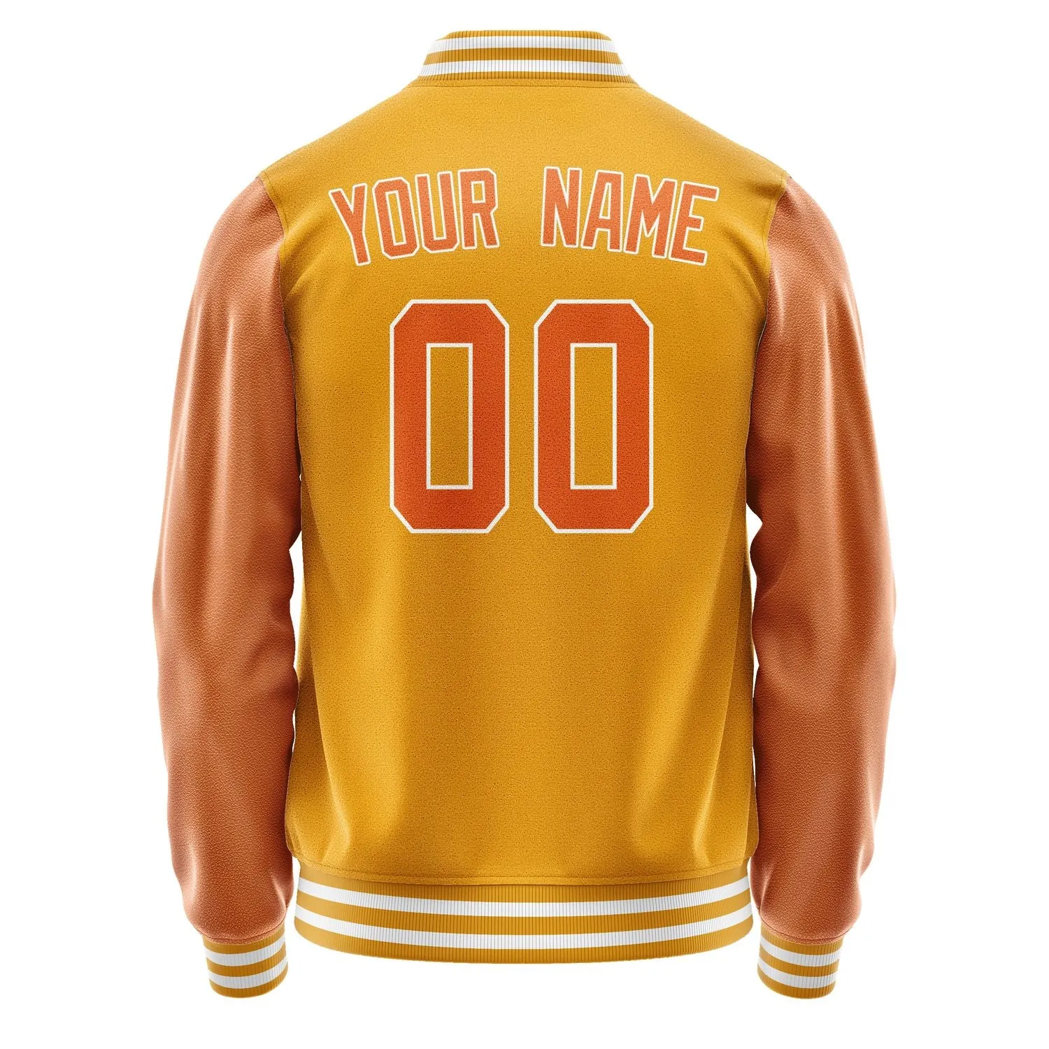 Custom Yellow Orange Jacket sold by Tailorly product image thumbnail 3