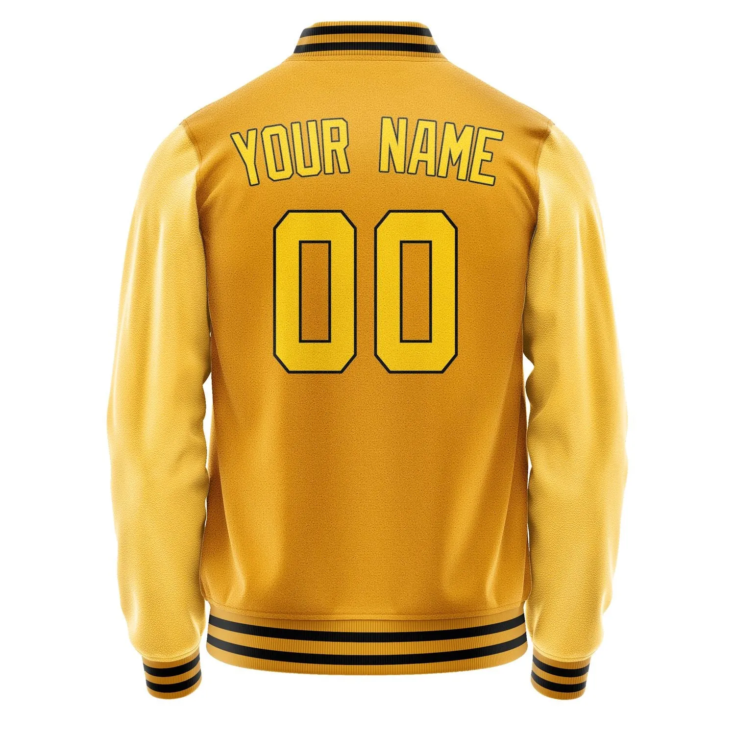 Custom Yellow Gold Jacket sold by Tailorly product image thumbnail 3