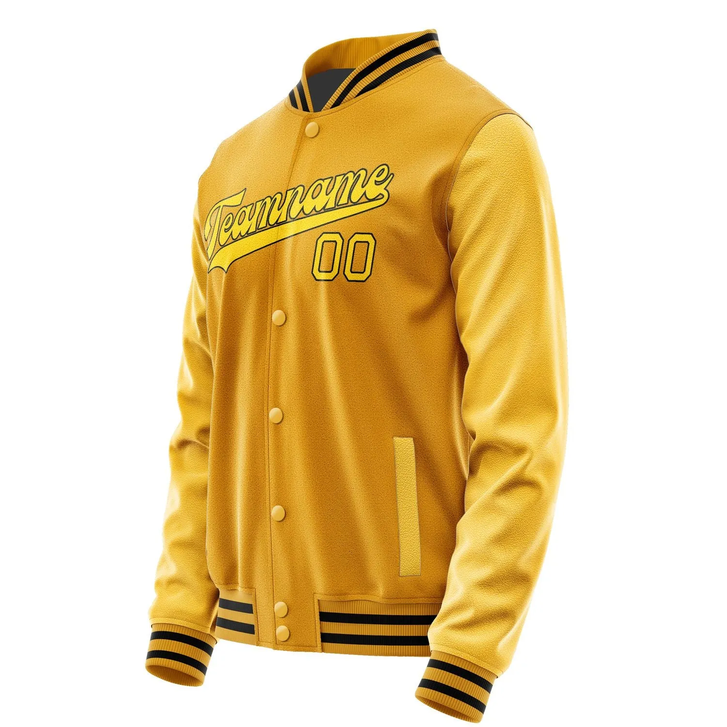 Custom Yellow Gold Jacket sold by Tailorly product image thumbnail 2