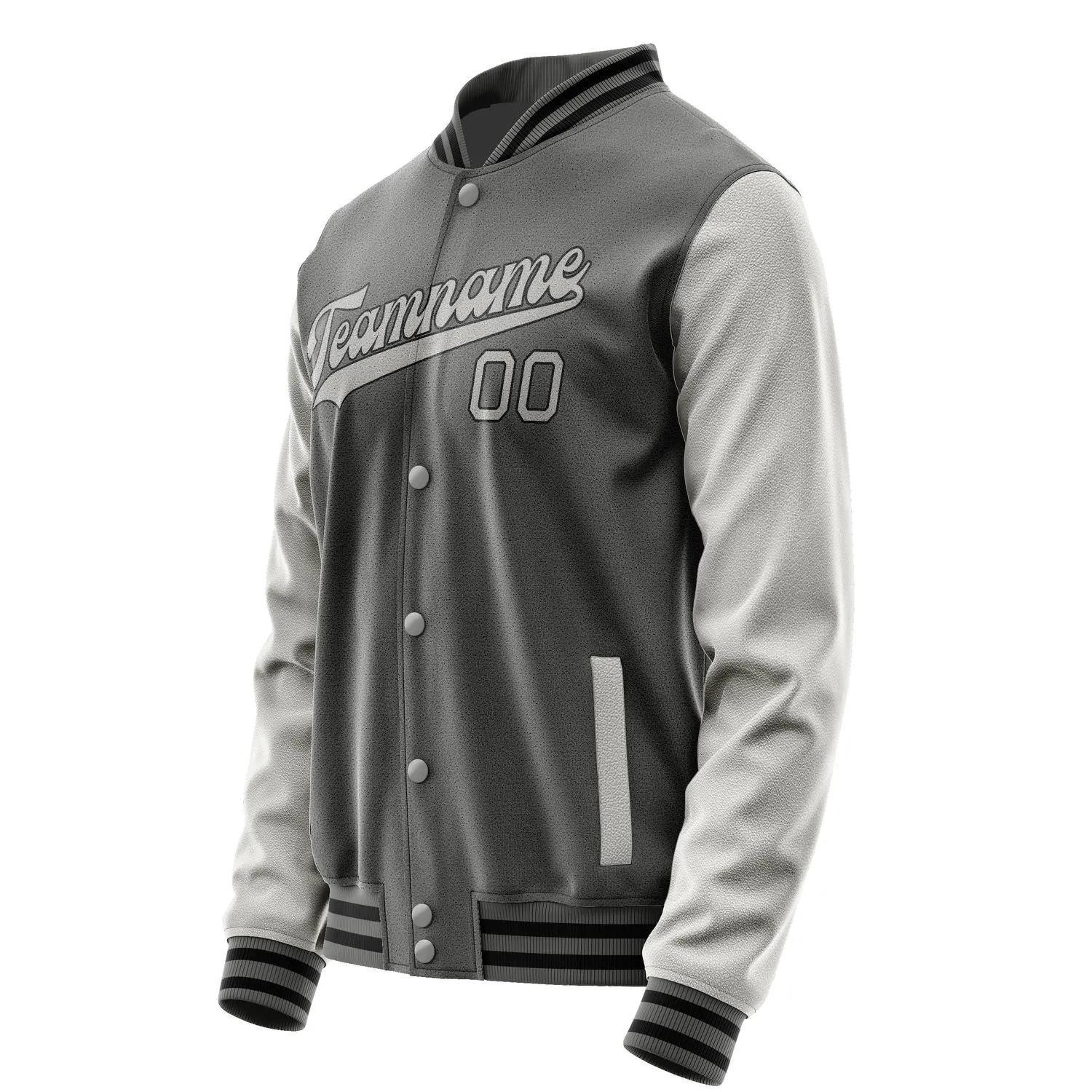 Custom Dark Grey Gray Jacket sold by Tailorly product image thumbnail 2