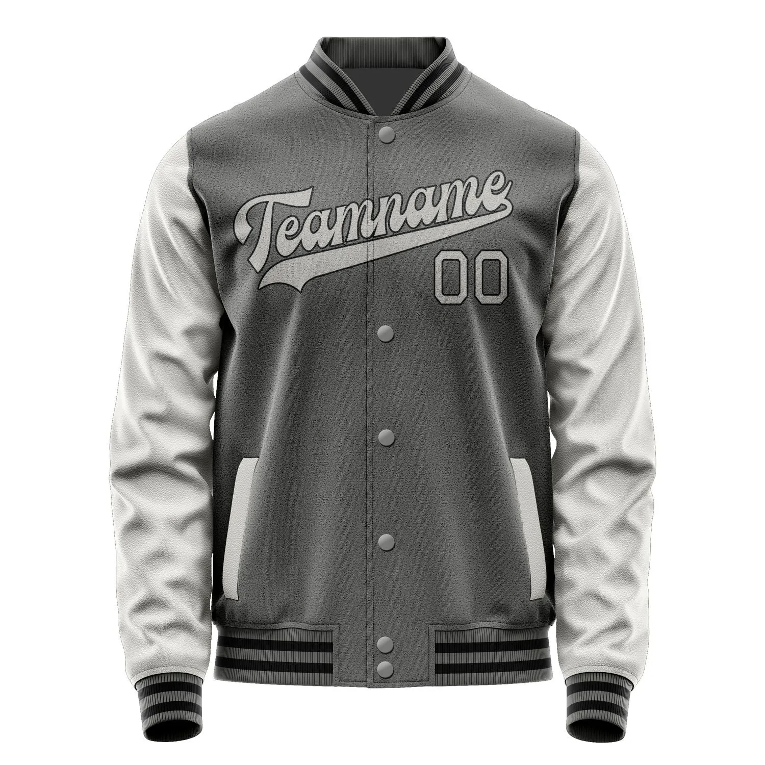 Custom Dark Grey Gray Jacket sold by Tailorly product image thumbnail 4