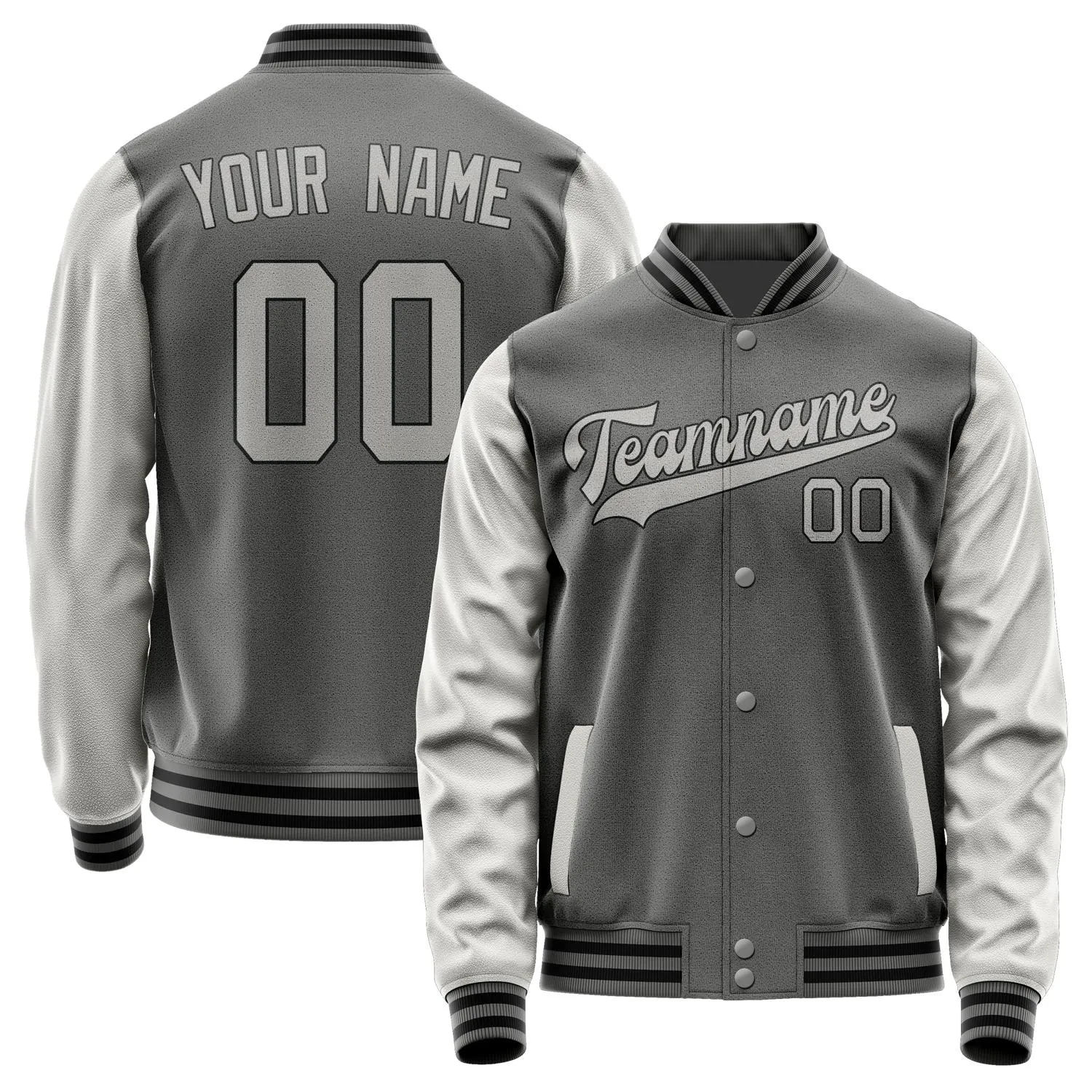 Custom Dark Grey Gray Jacket sold by Tailorly