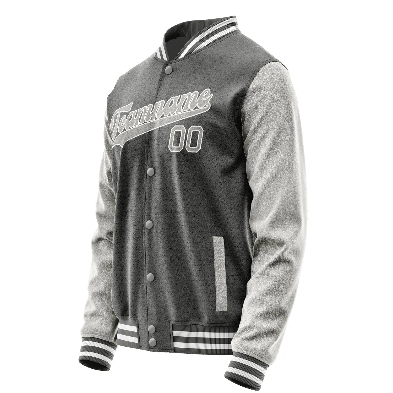 Custom Dark Grey Gray Jacket sold by Tailorly product image thumbnail 2