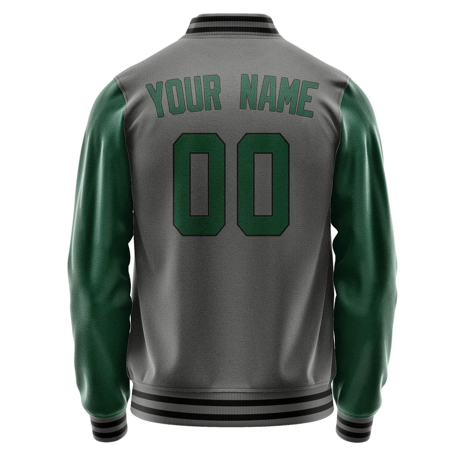Custom Dark Grey Green Jacket sold by Tailorly product image thumbnail 3